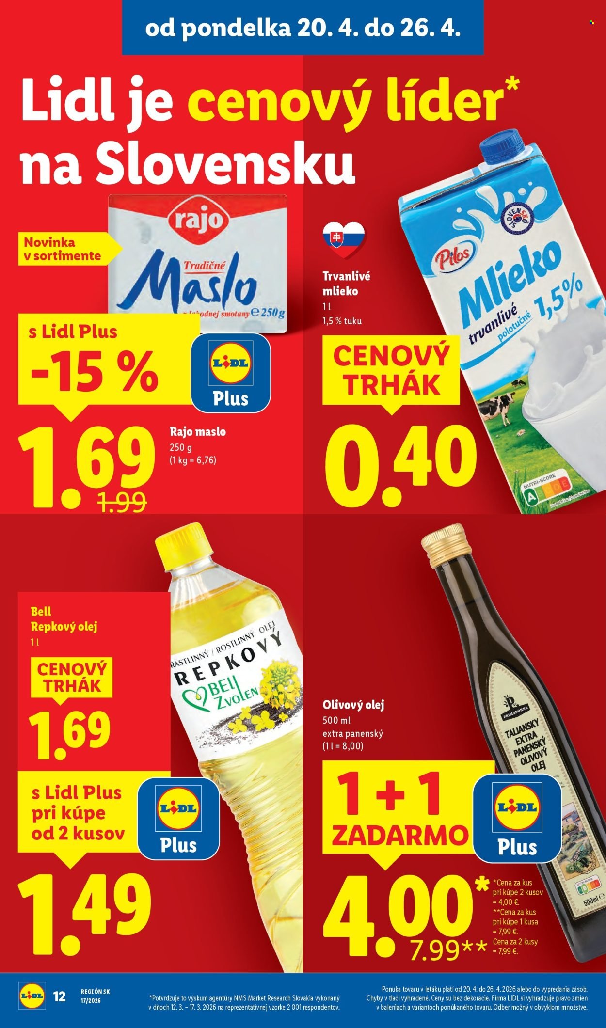 LIDL leták - Od pondelka 20.4.2026 (2026-04-20 - 2026-04-26) | 12