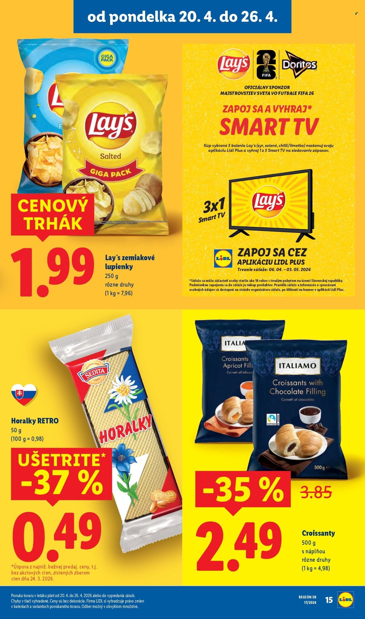 LIDL leták - Od pondelka 20.4.2026 (2026-04-20 - 2026-04-26) | 15