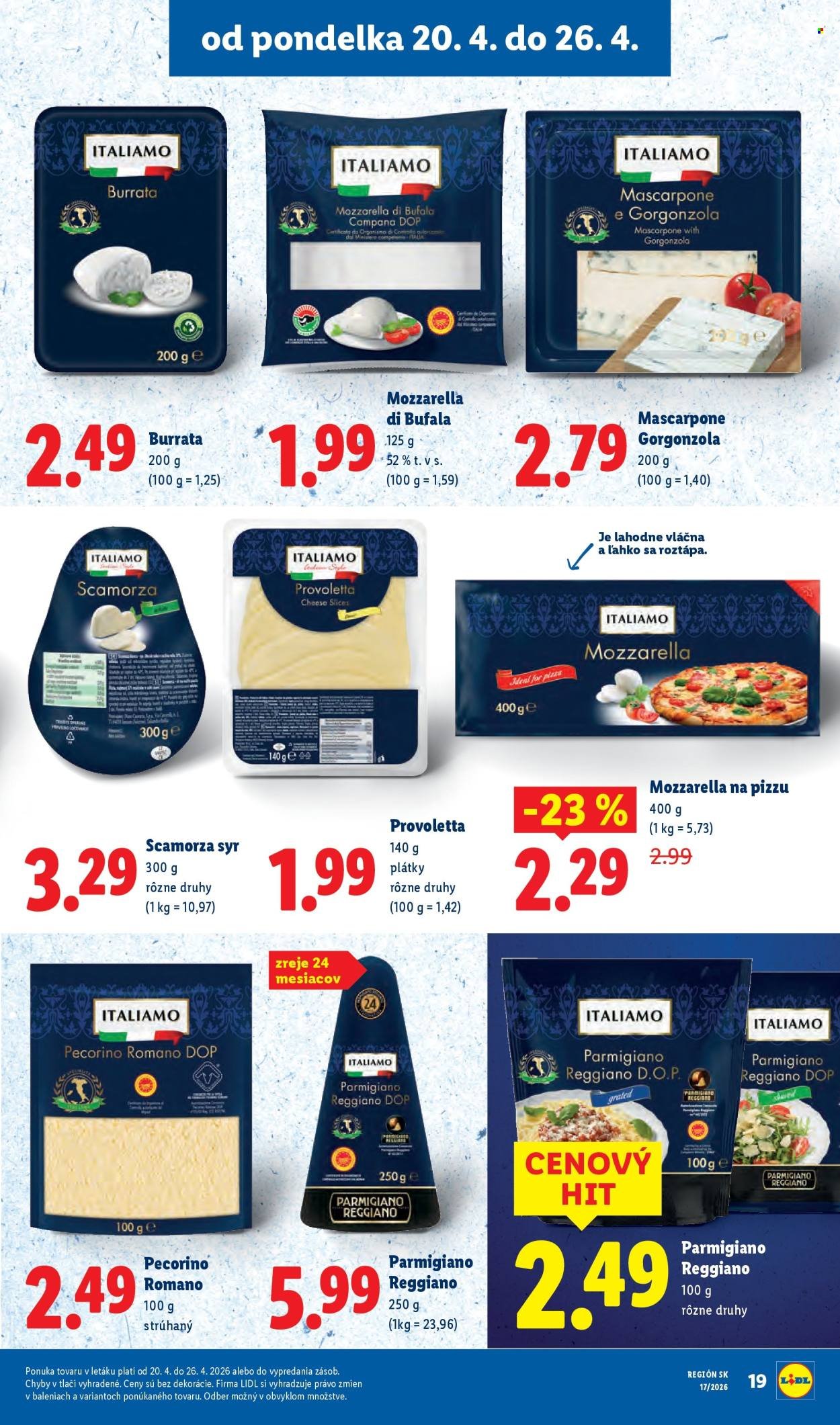 LIDL leták - Od pondelka 20.4.2026 (2026-04-20 - 2026-04-26) | 19