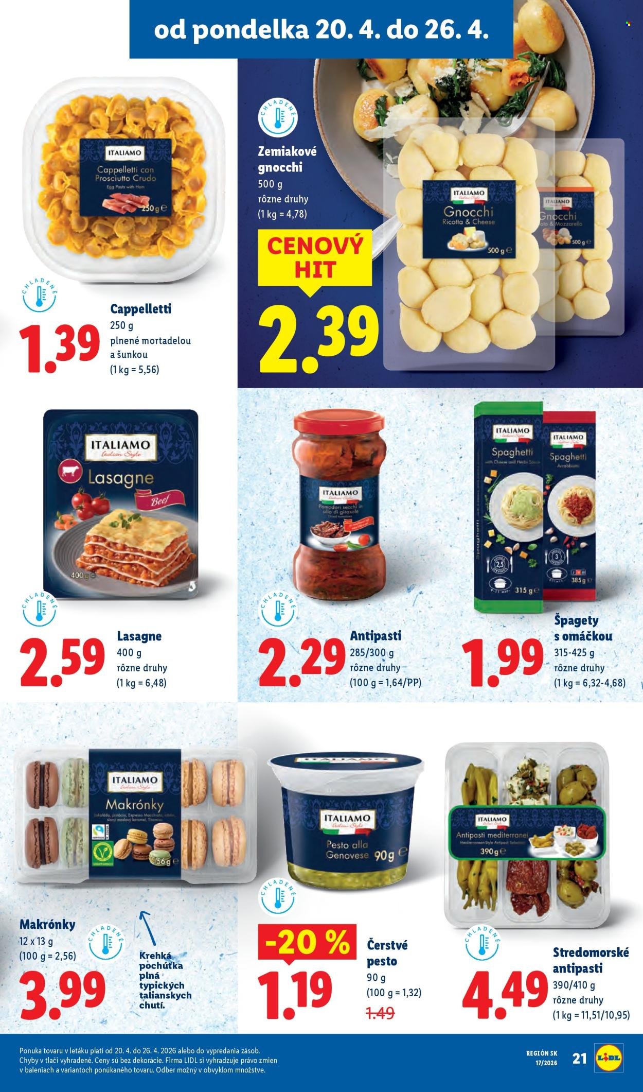 LIDL leták - Od pondelka 20.4.2026 (2026-04-20 - 2026-04-26) | 21