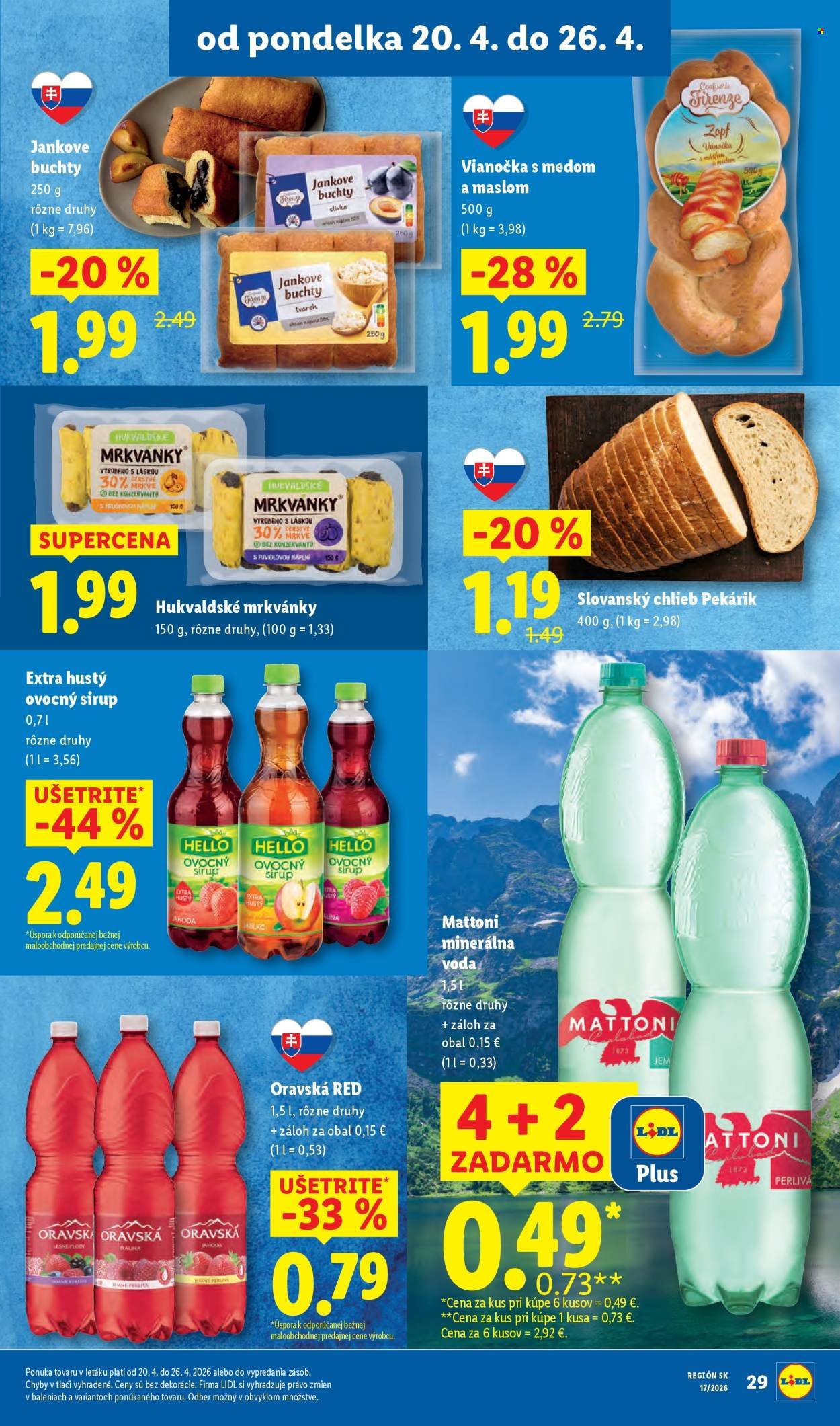 LIDL leták - Od pondelka 20.4.2026 (2026-04-20 - 2026-04-26) | 32