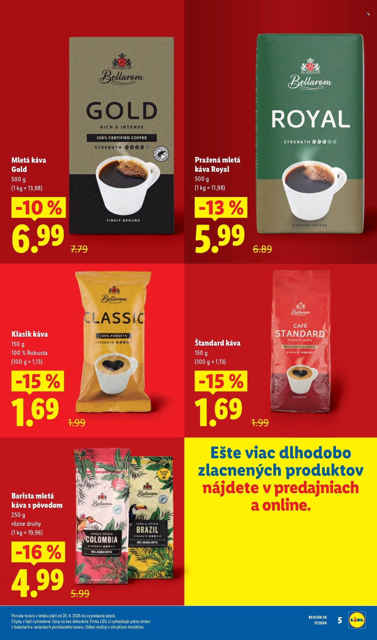 LIDL leták - Od pondelka 20.4.2026 (2026-04-20 - 2026-04-26) | 5