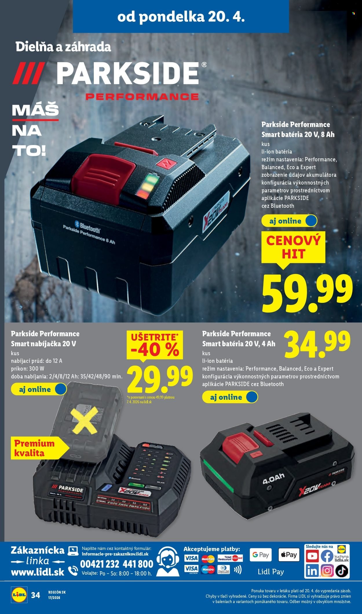 LIDL leták - Od pondelka 20.4.2026 (2026-04-20 - 2026-04-26) | 42