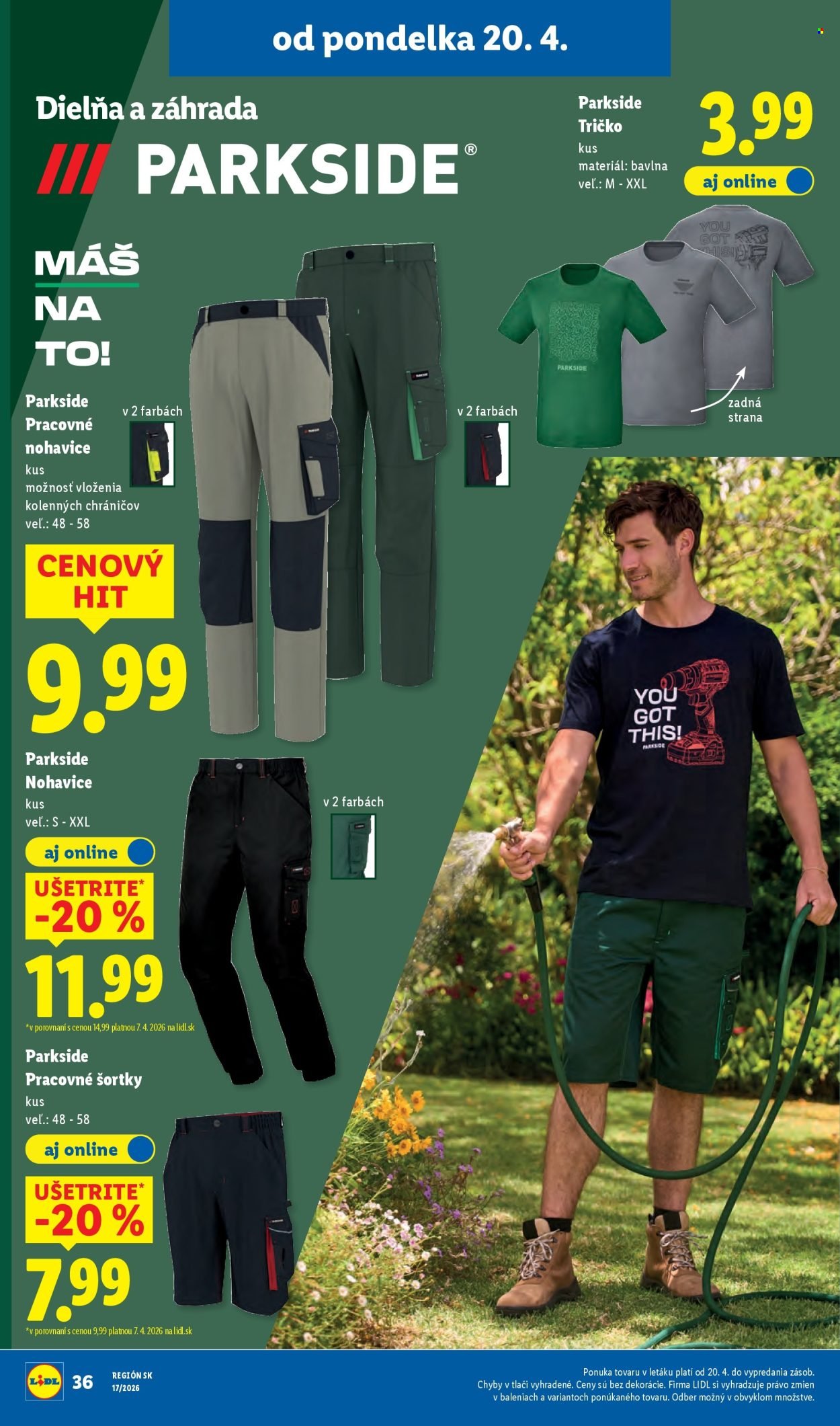 LIDL leták - Od pondelka 20.4.2026 (2026-04-20 - 2026-04-26) | 44