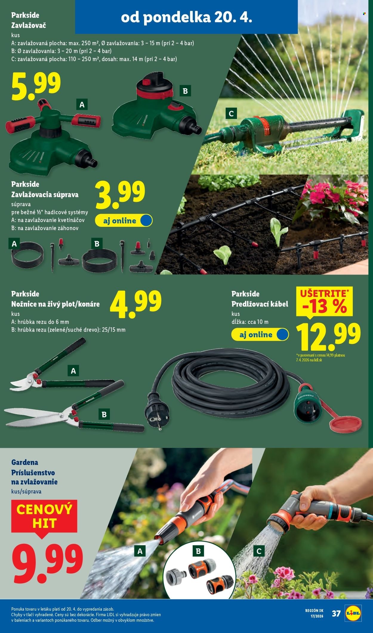 LIDL leták - Od pondelka 20.4.2026 (2026-04-20 - 2026-04-26) | 45