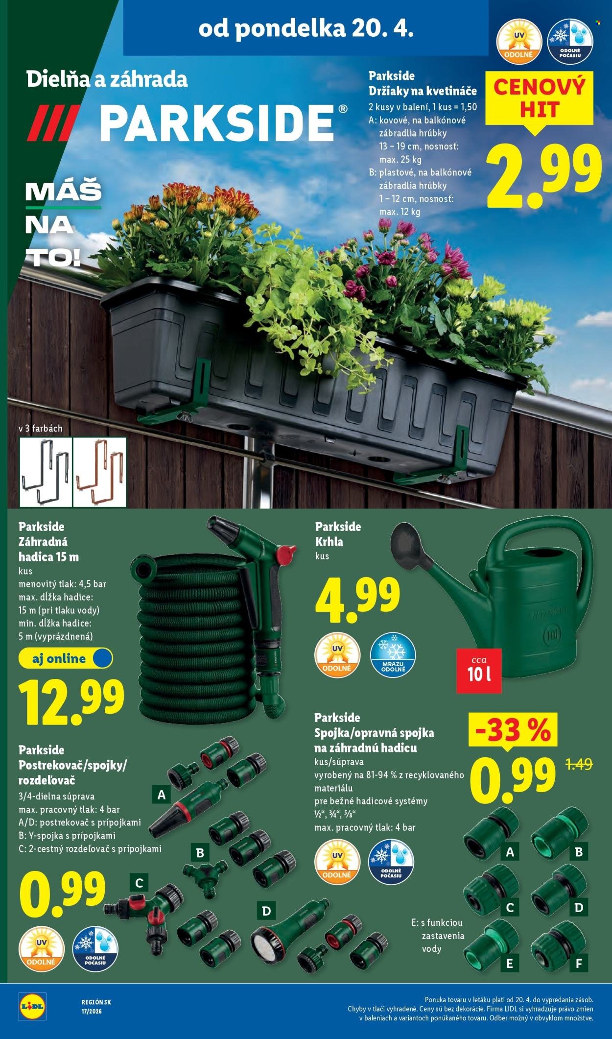 LIDL leták - Od pondelka 20.4.2026 (2026-04-20 - 2026-04-26) | 46