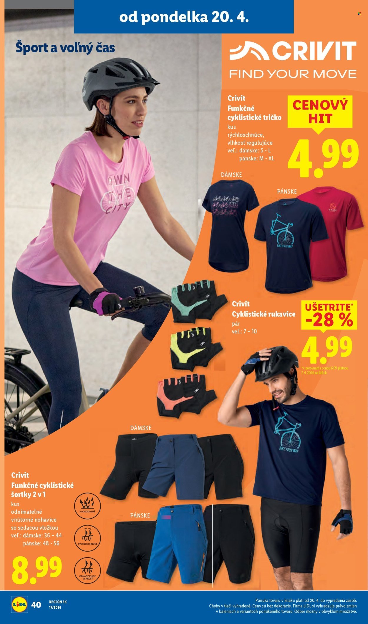LIDL leták - Od pondelka 20.4.2026 (2026-04-20 - 2026-04-26) | 47