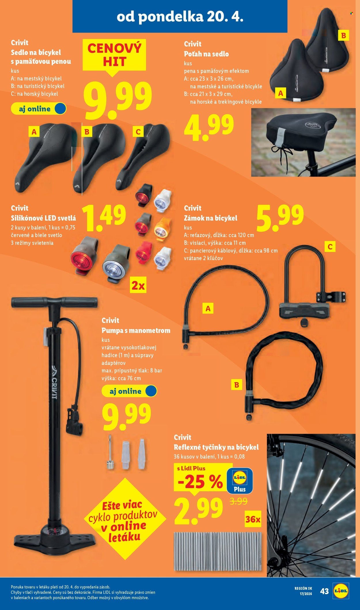 LIDL leták - Od pondelka 20.4.2026 (2026-04-20 - 2026-04-26) | 50