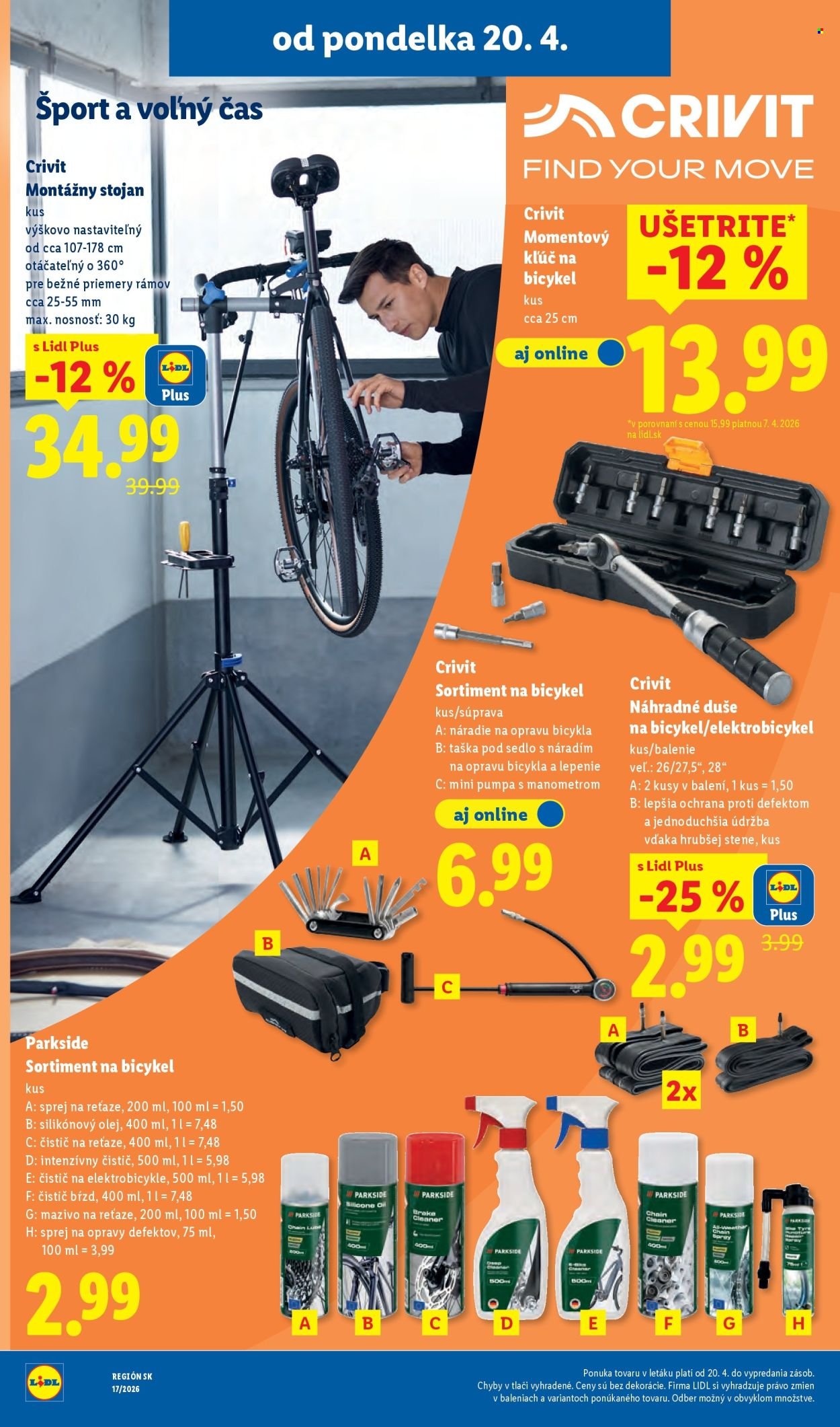 LIDL leták - Od pondelka 20.4.2026 (2026-04-20 - 2026-04-26) | 51