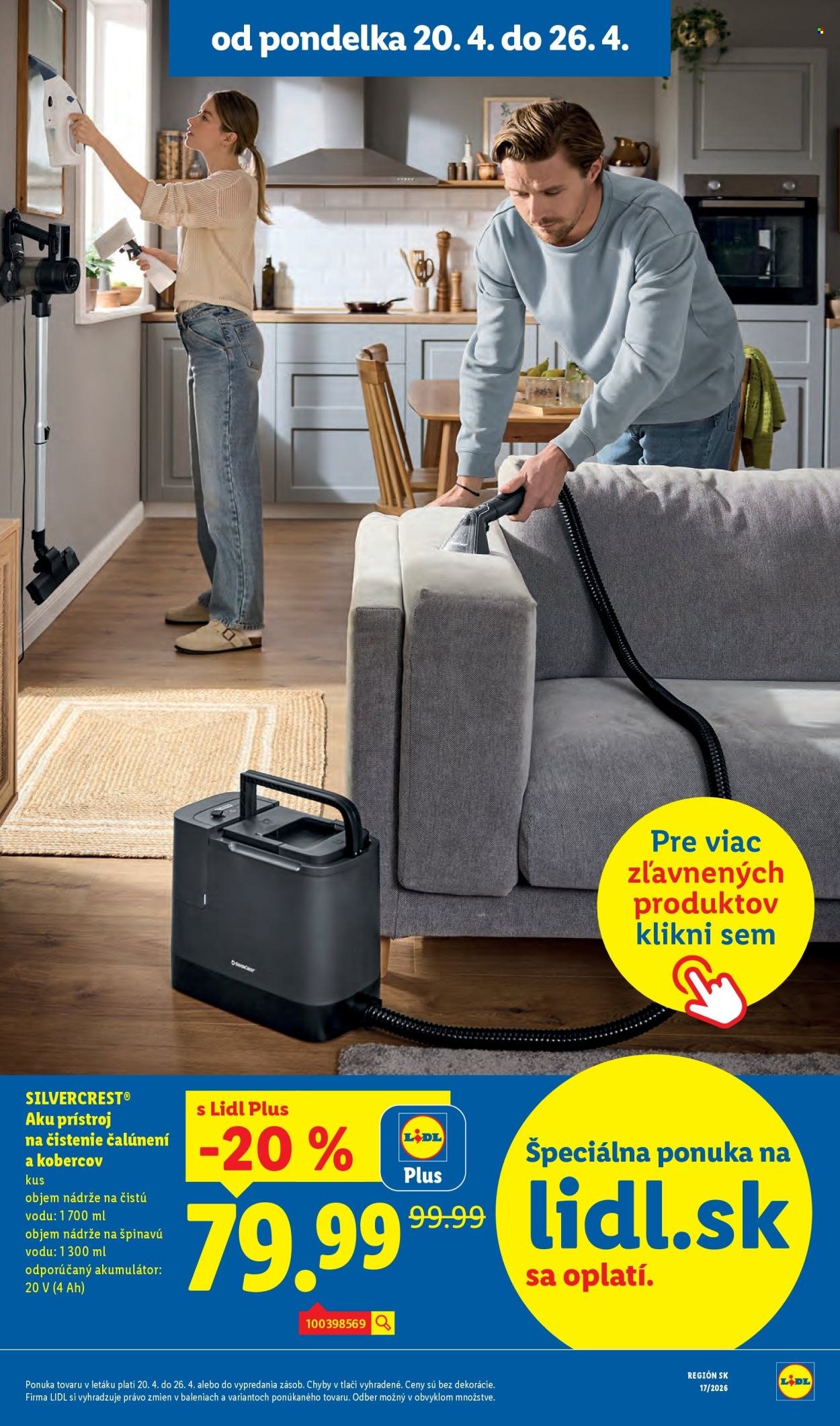 LIDL leták - Od pondelka 20.4.2026 (2026-04-20 - 2026-04-26) | 54