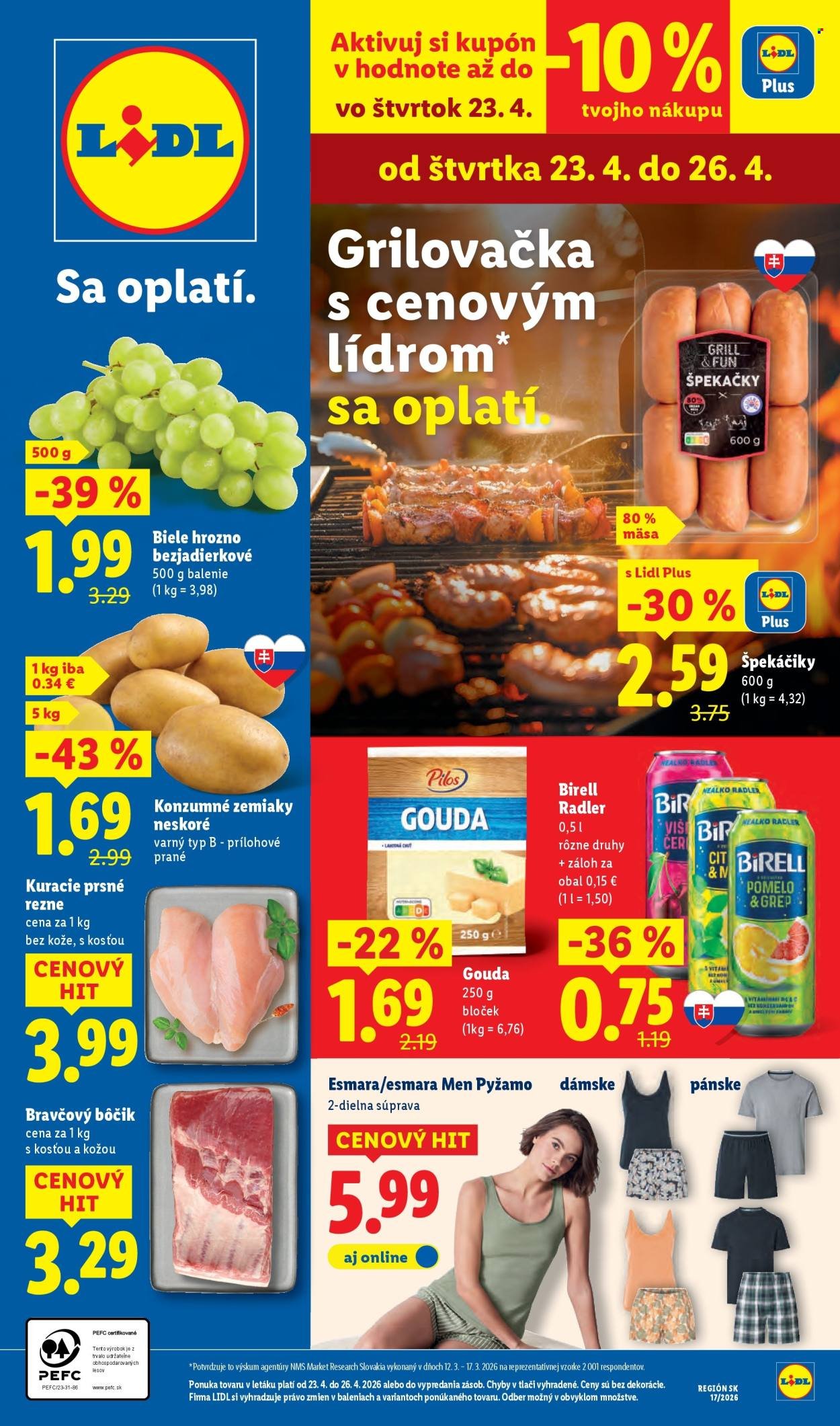 LIDL leták - Od pondelka 20.4.2026 (2026-04-20 - 2026-04-26) | 57