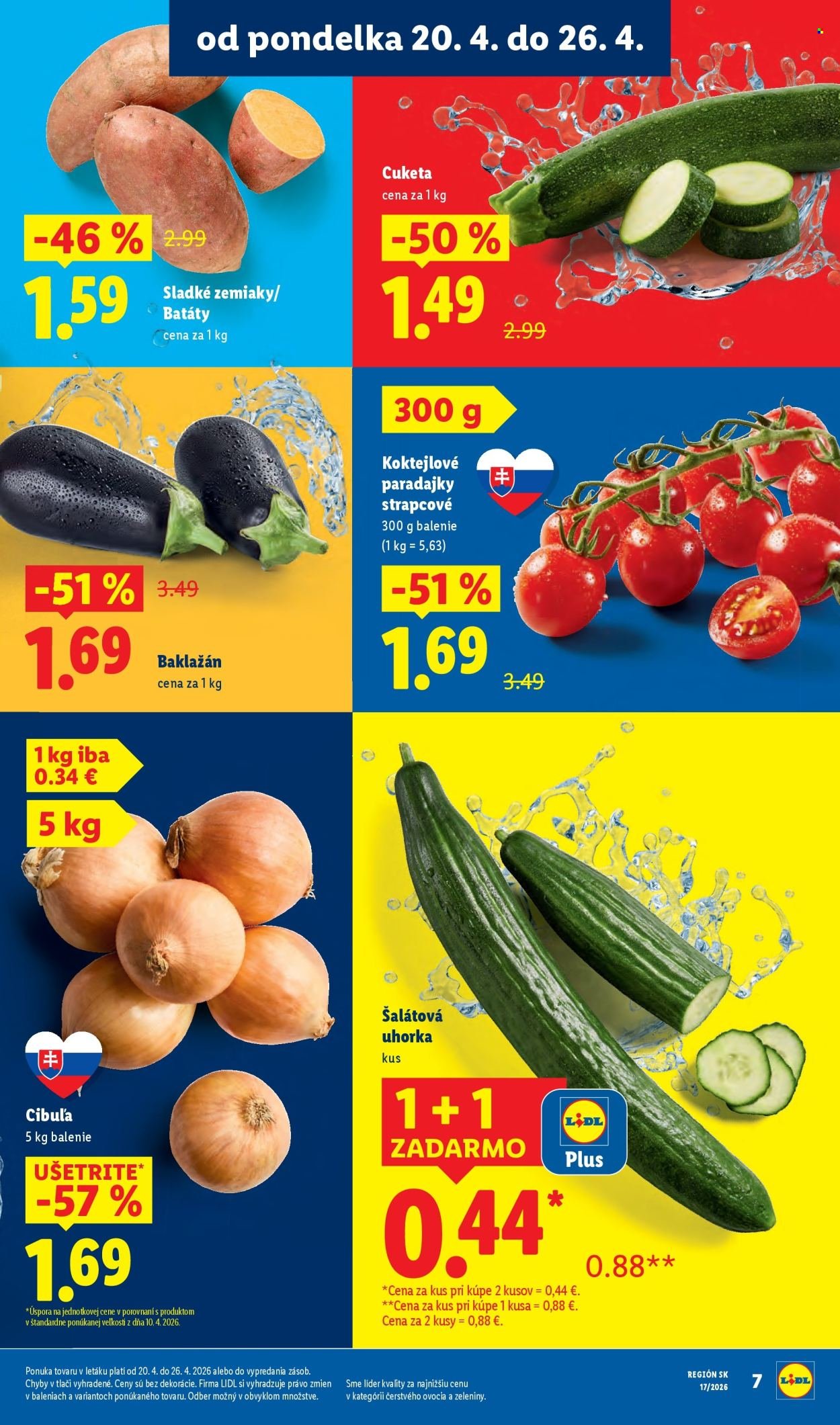 LIDL leták - Od pondelka 20.4.2026 (2026-04-20 - 2026-04-26) | 7