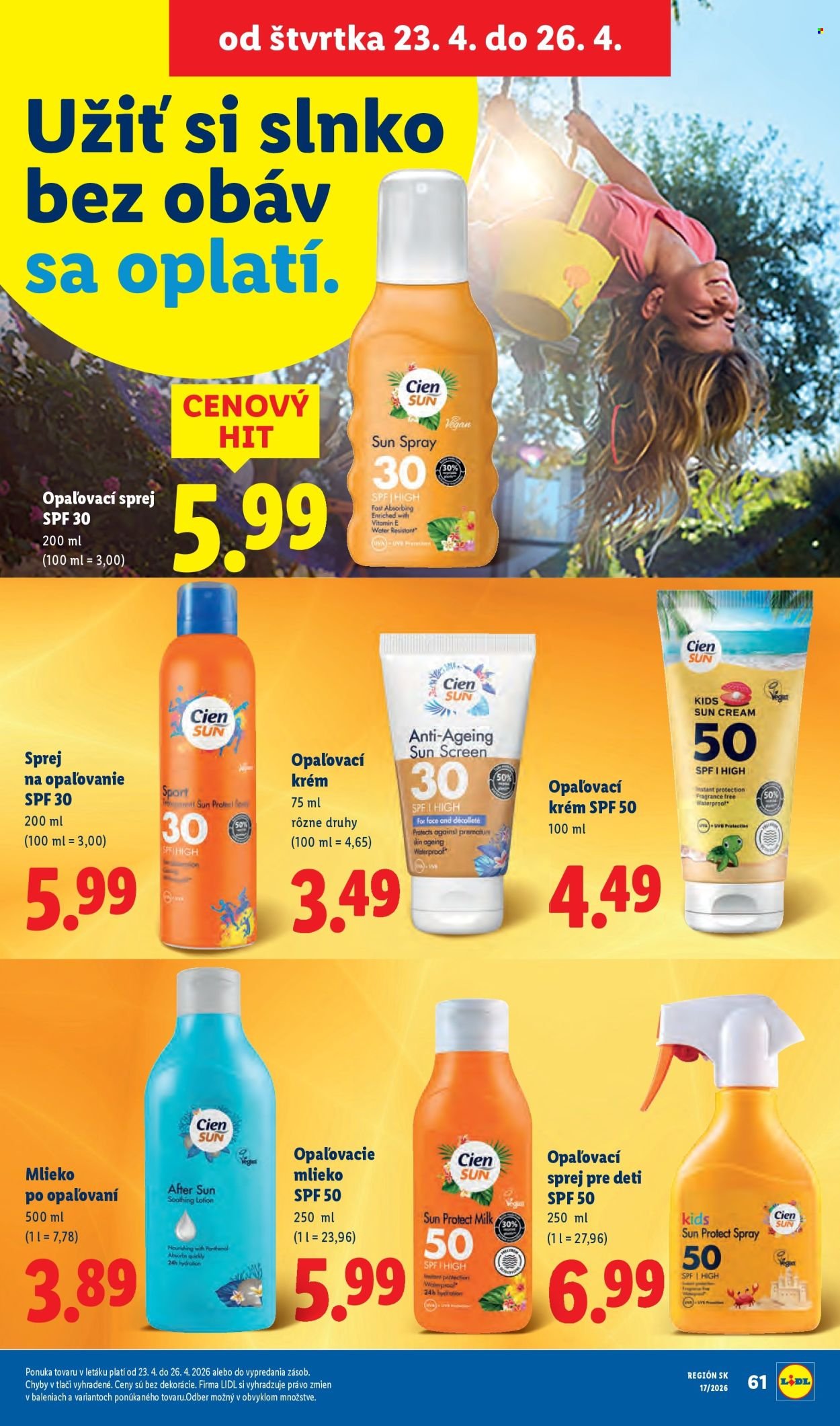 LIDL leták - Od pondelka 20.4.2026 (2026-04-20 - 2026-04-26) | 70