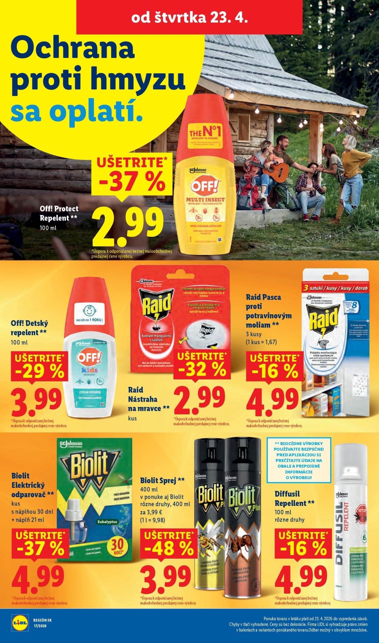 LIDL leták - Od pondelka 20.4.2026 (2026-04-20 - 2026-04-26) | 71