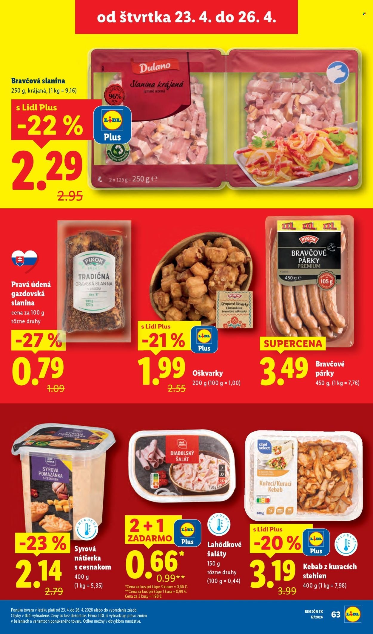 LIDL leták - Od pondelka 20.4.2026 (2026-04-20 - 2026-04-26) | 73