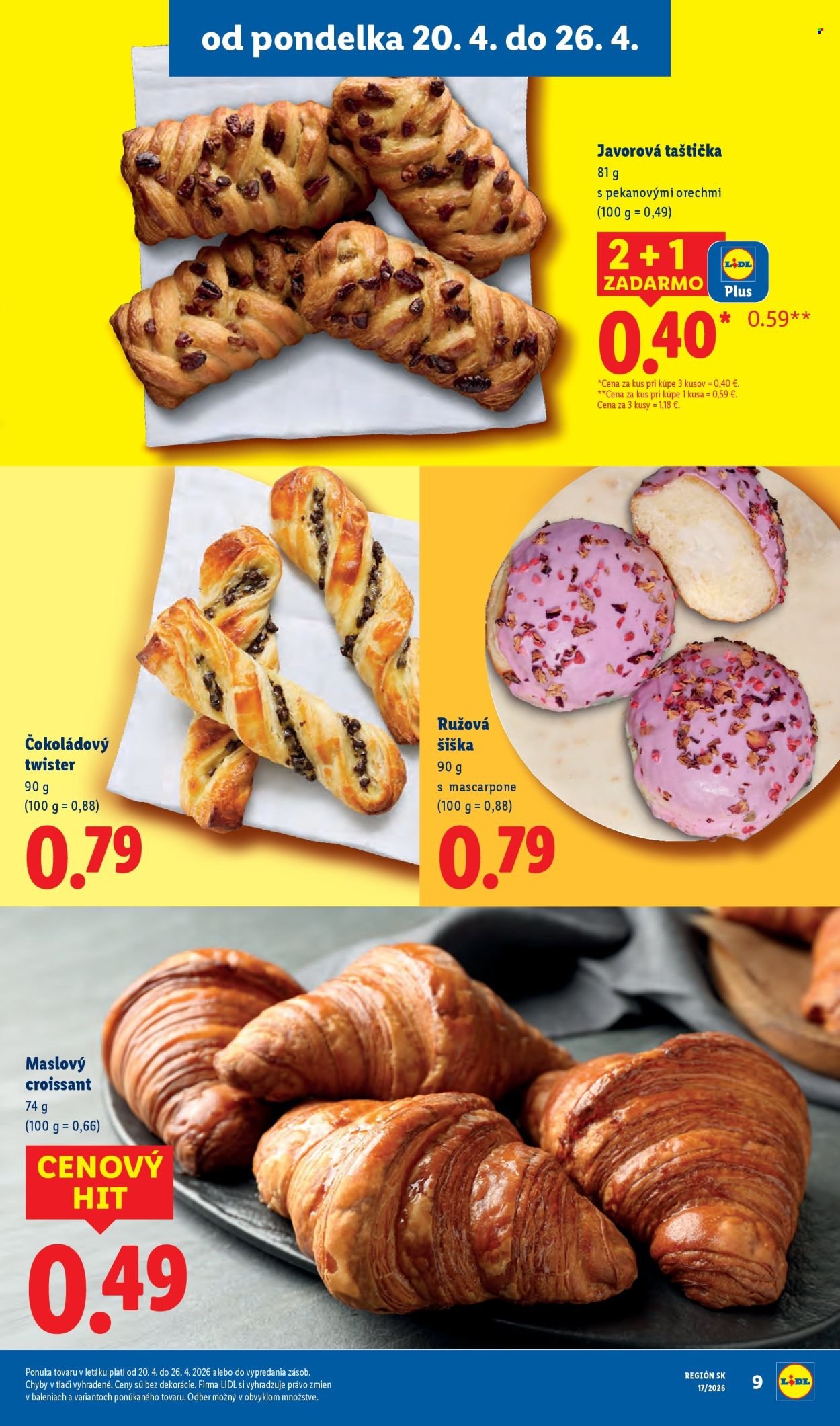 LIDL leták - Od pondelka 20.4.2026 (2026-04-20 - 2026-04-26) | 9