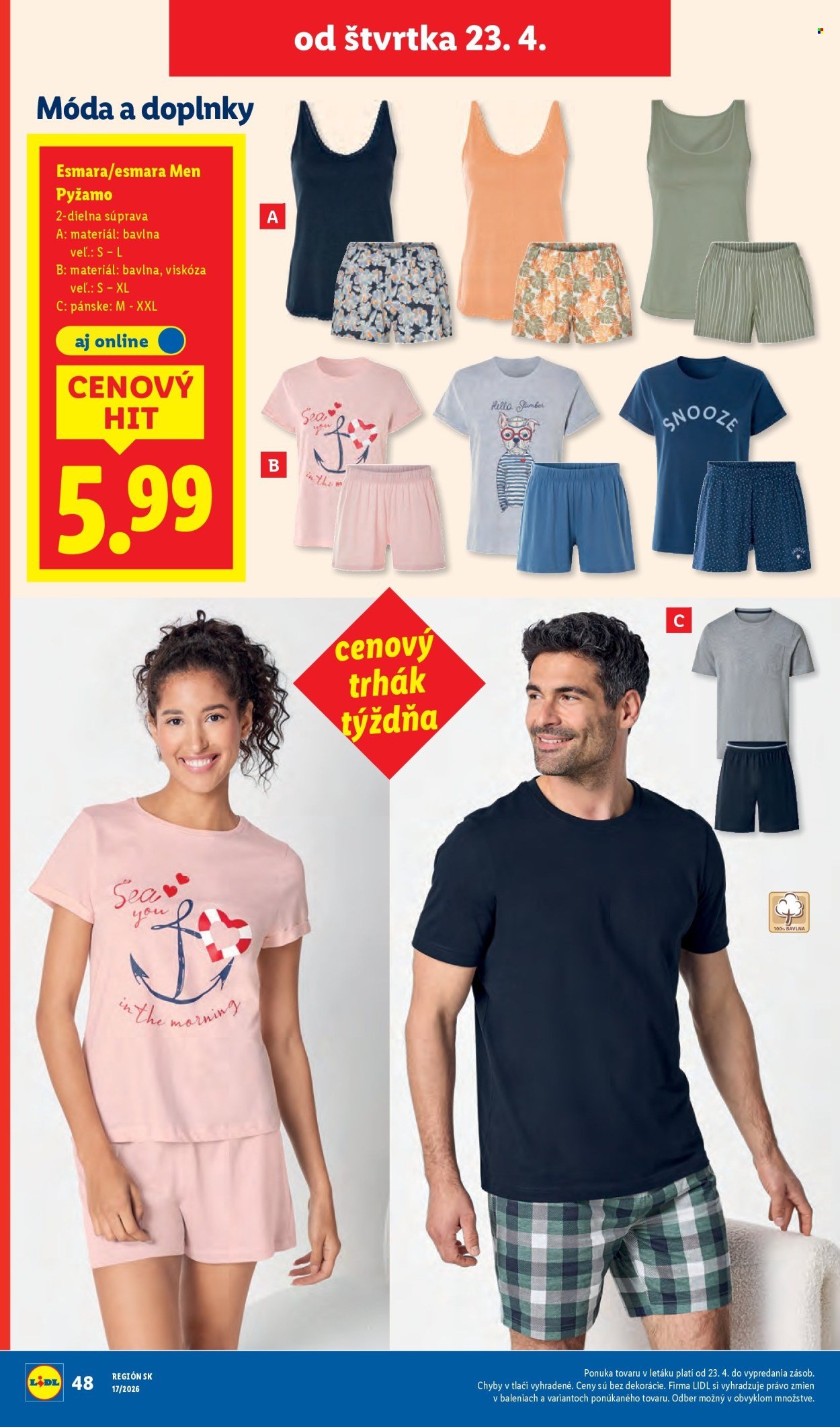 LIDL leták - Od pondelka 20.4.2026 (2026-04-20 - 2026-04-26) | 86