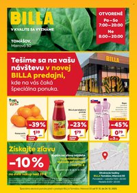 BILLA leták - Tomášov - Mierová 50 (2025-12-17 - 2025-12-24)
