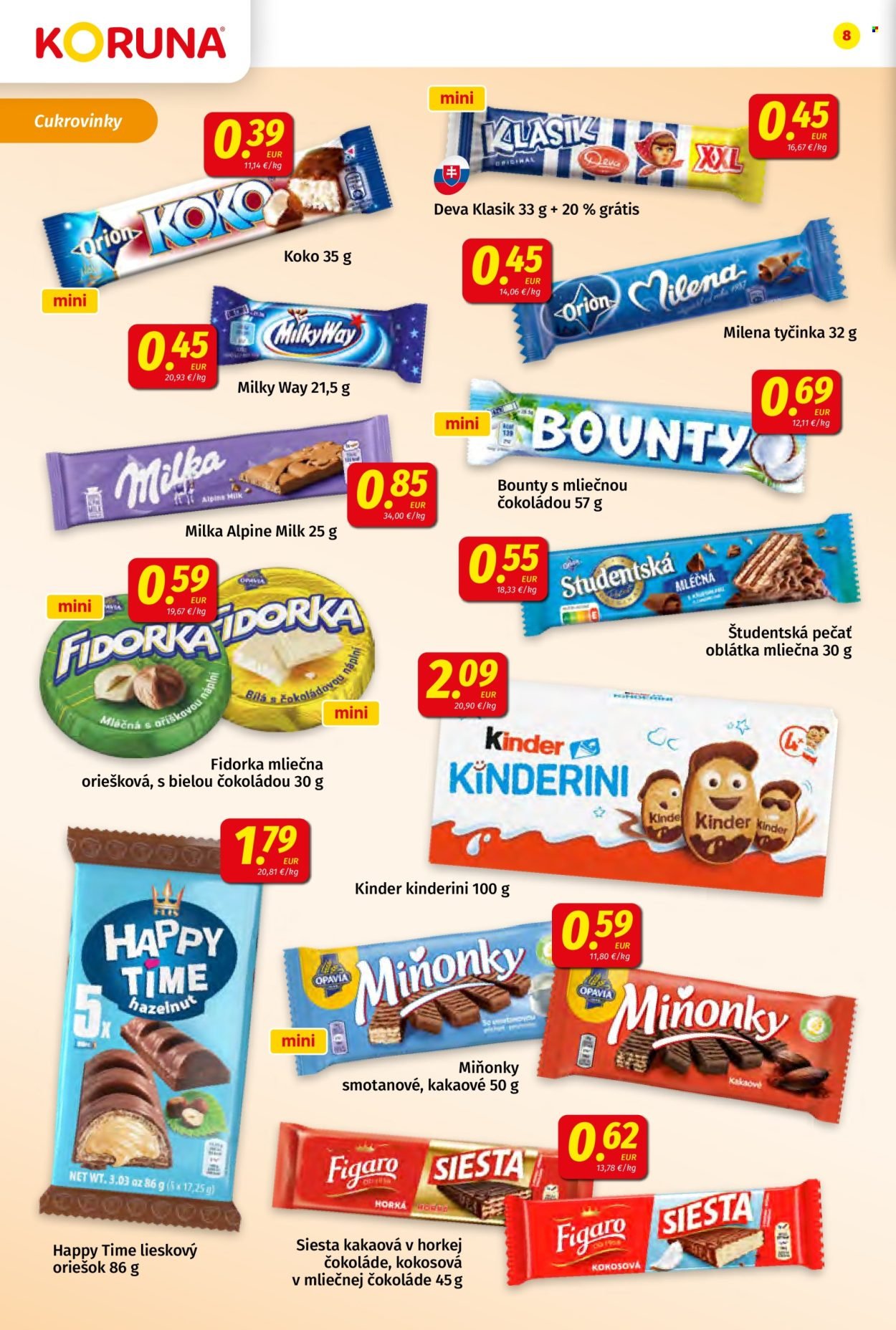 POTRAVINY KORUNA leták - Od piatka 22.5.2026 (2026-05-22 - 2026-06-03) | 8