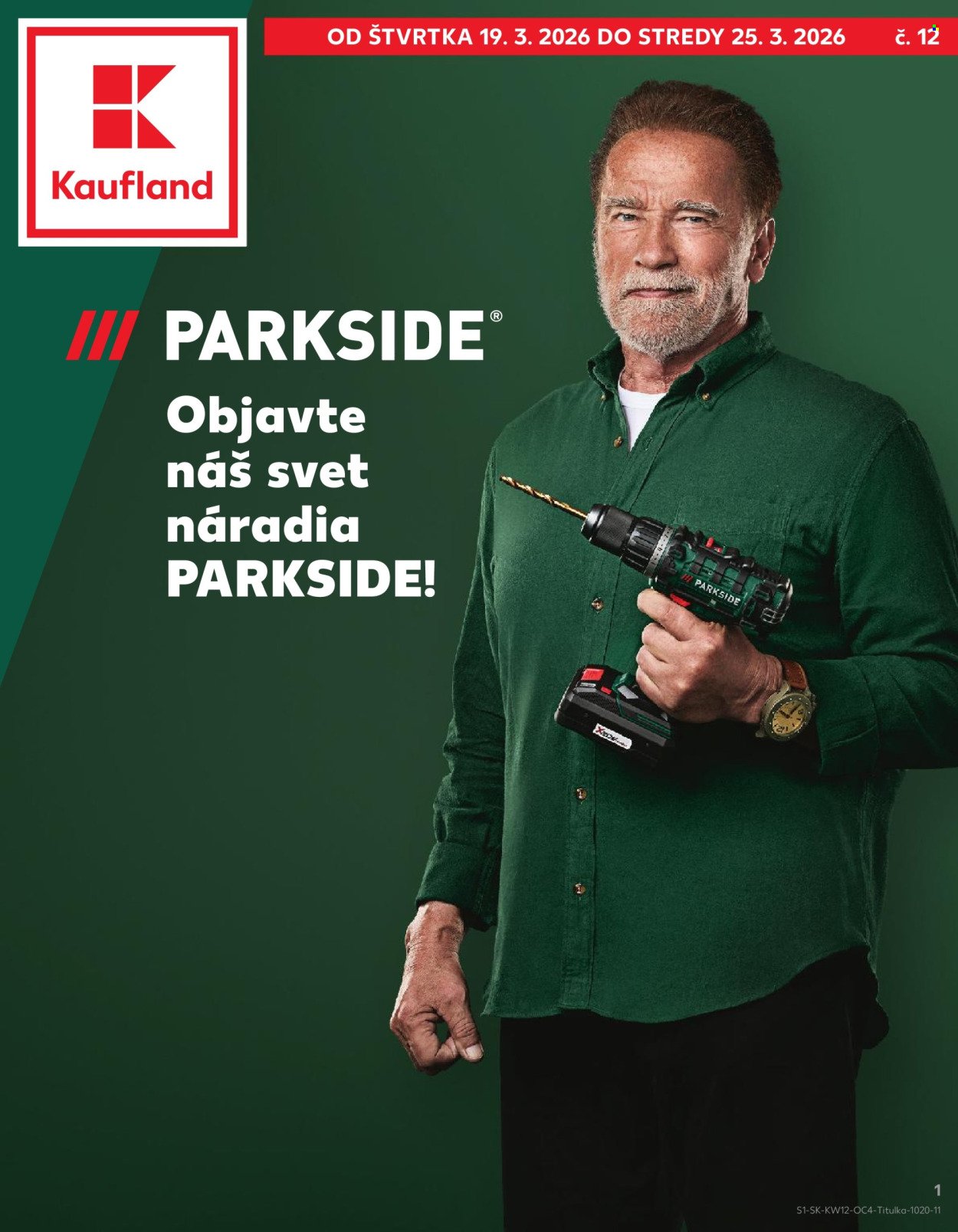 KAUFLAND leták - Objavte náš svet náradia PARKSIDE! (2026-03-19 - 2026-03-25) | 1