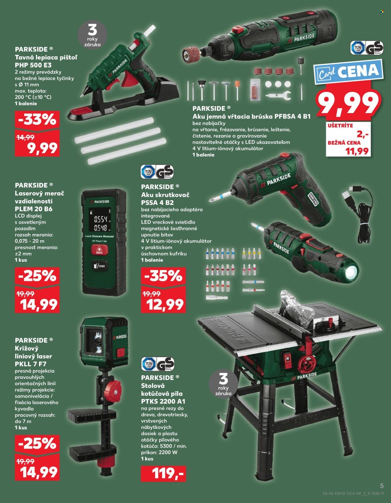 KAUFLAND leták - Objavte náš svet náradia PARKSIDE! (2026-03-19 - 2026-03-25) | 5