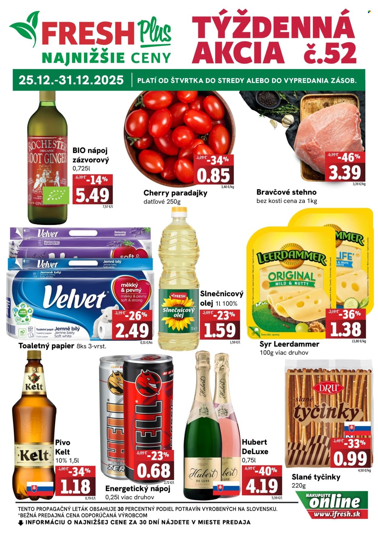 FRESH leták - Týždenná akcia (2025-12-25 - 2025-12-31) | 1