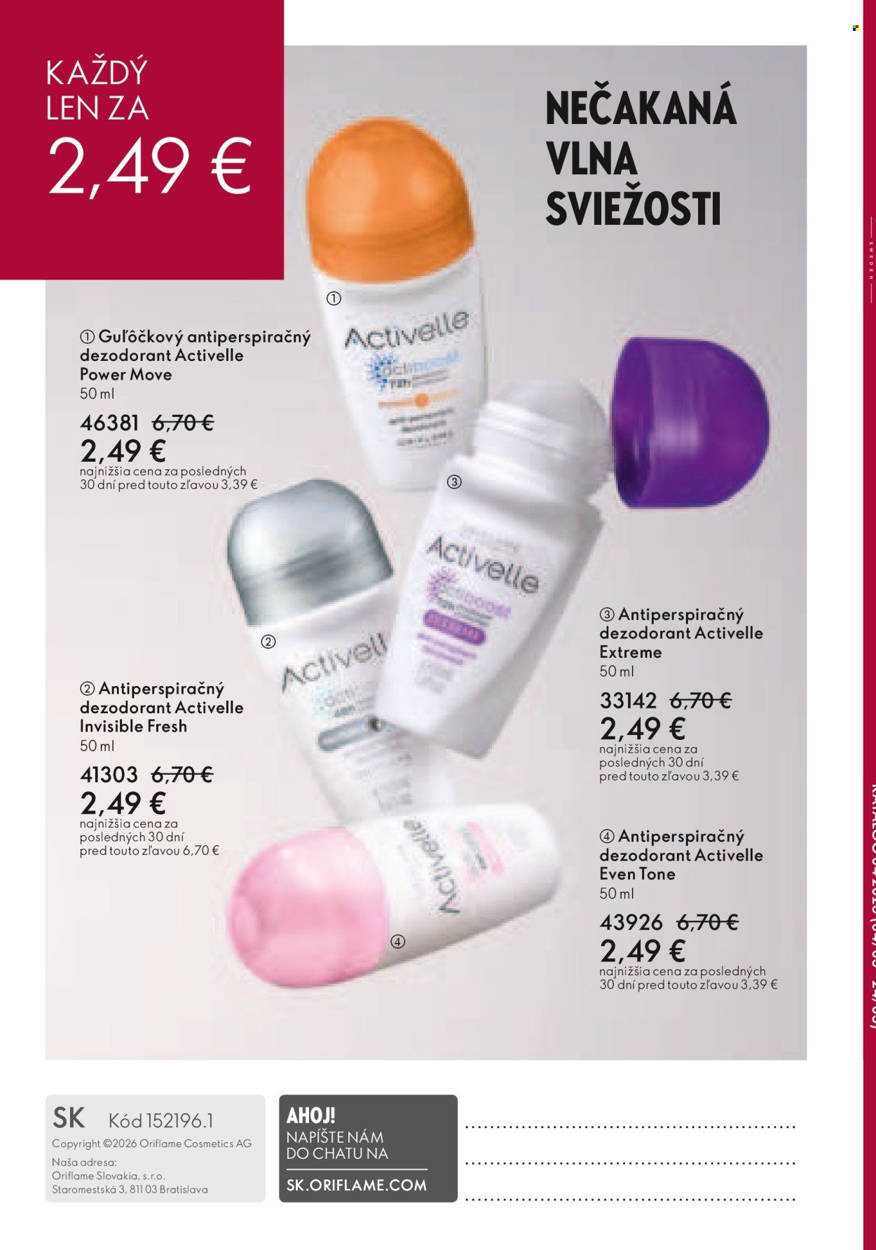 ORIFLAME leták - Katalóg 04 (2026-03-04 - 2026-03-24) | 164