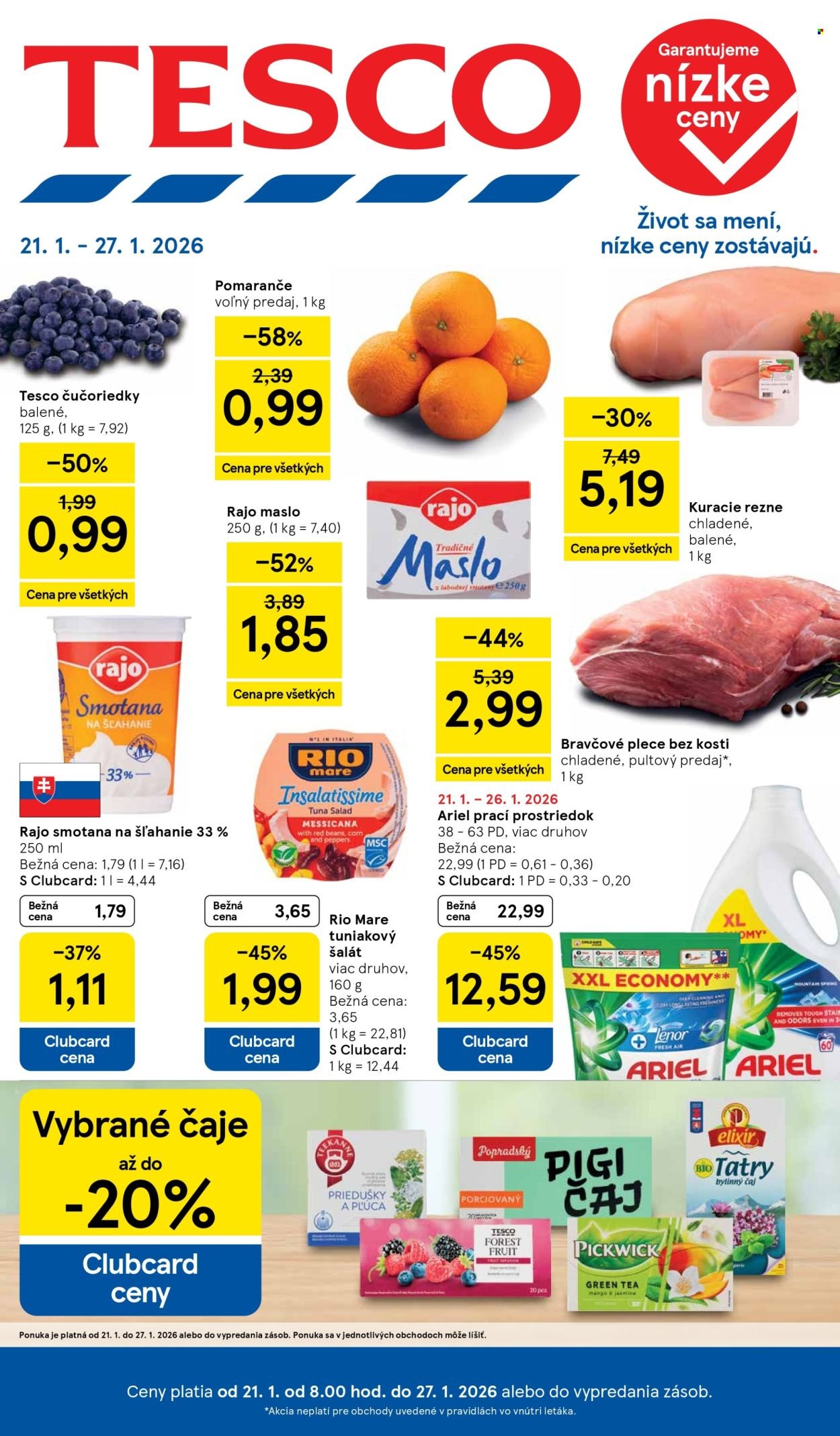 TESCO leták - Od stredy 21.1.2026 (2026-01-21 - 2026-01-27) | 1