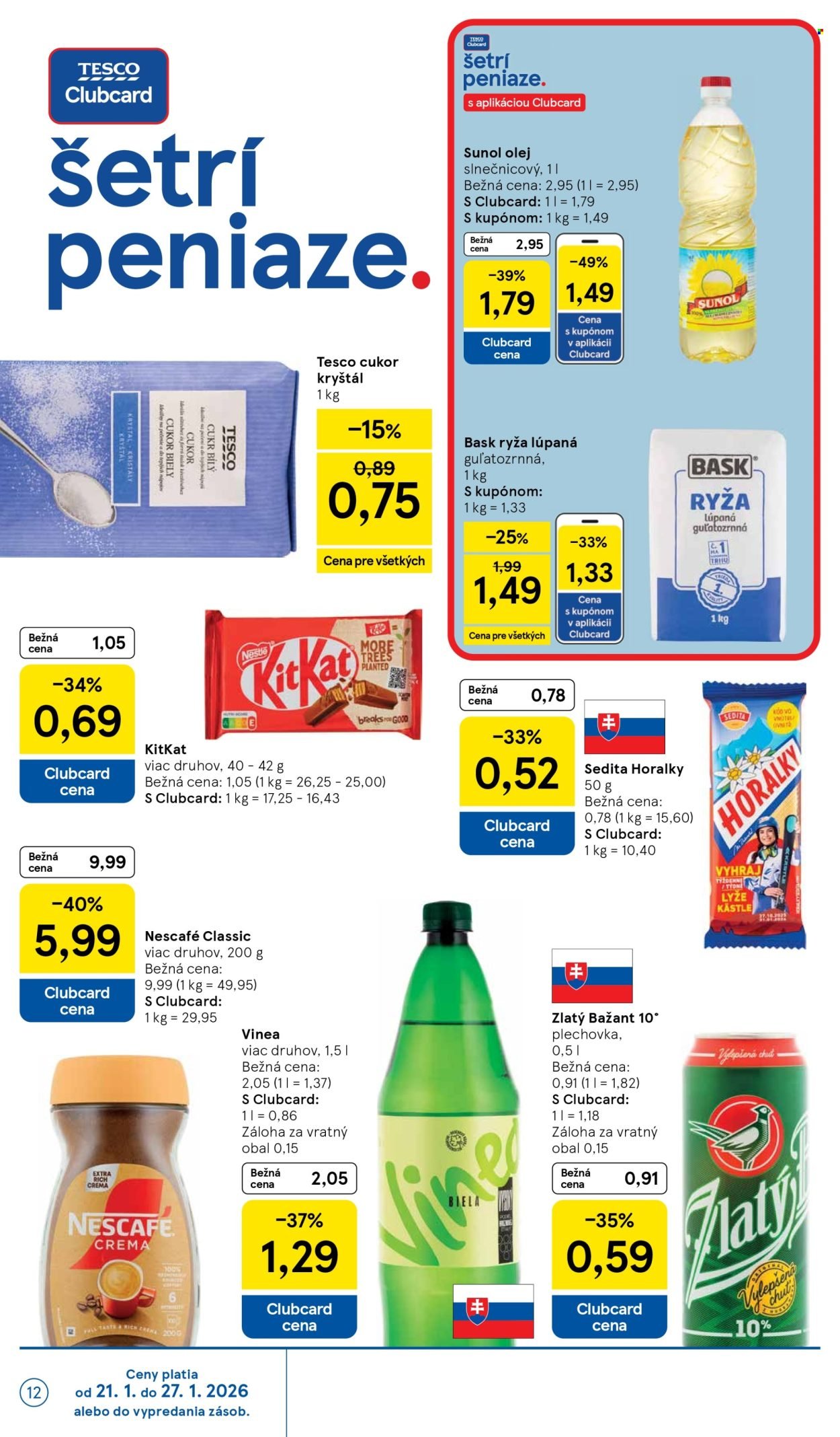 TESCO leták - Od stredy 21.1.2026 (2026-01-21 - 2026-01-27) | 12