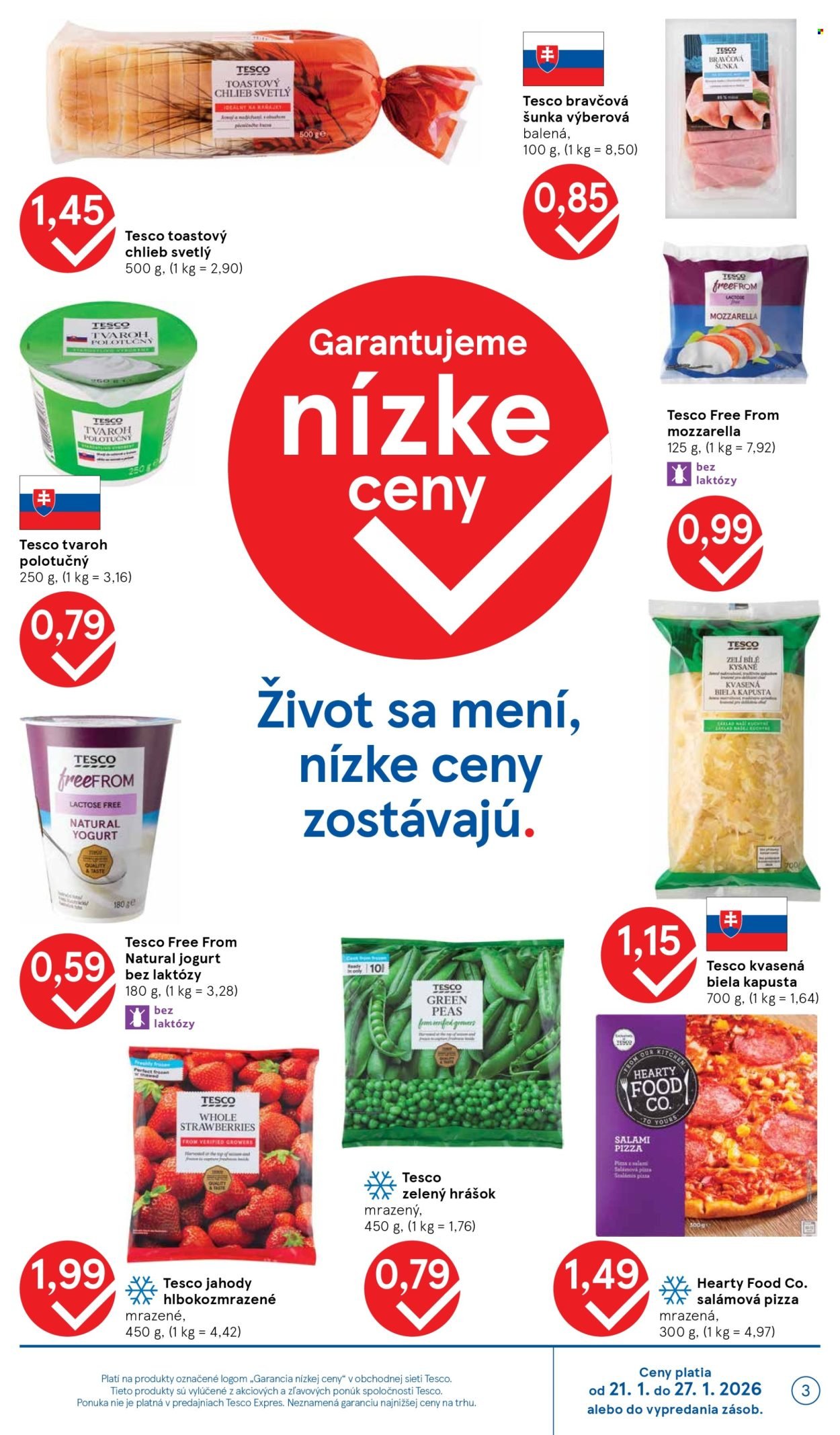TESCO leták - Od stredy 21.1.2026 (2026-01-21 - 2026-01-27) | 3