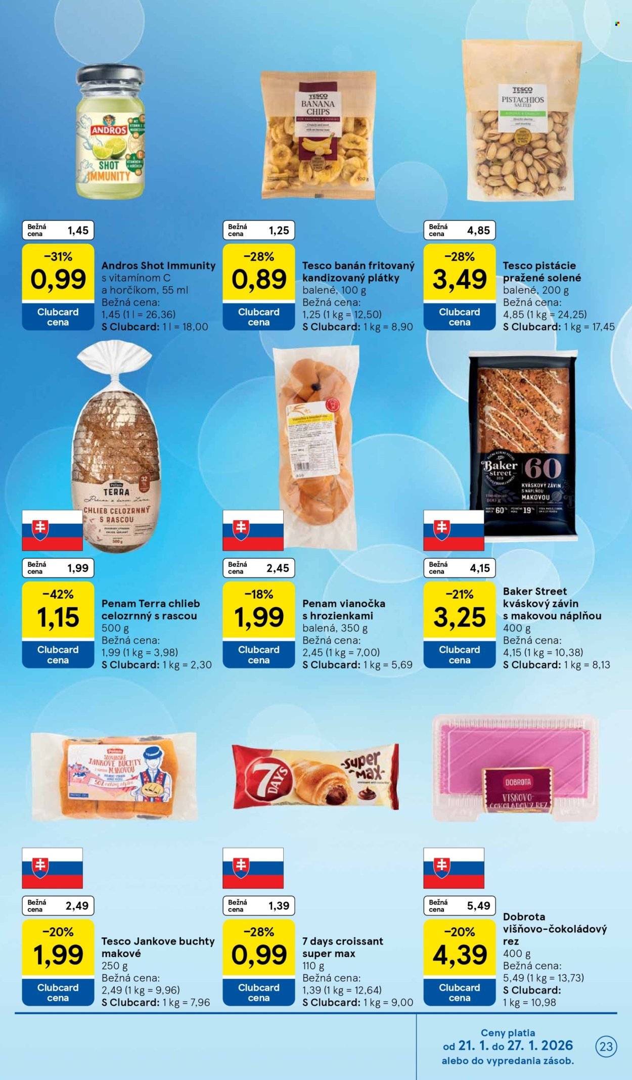 TESCO leták - Od stredy 21.1.2026 (2026-01-21 - 2026-01-27) | 23