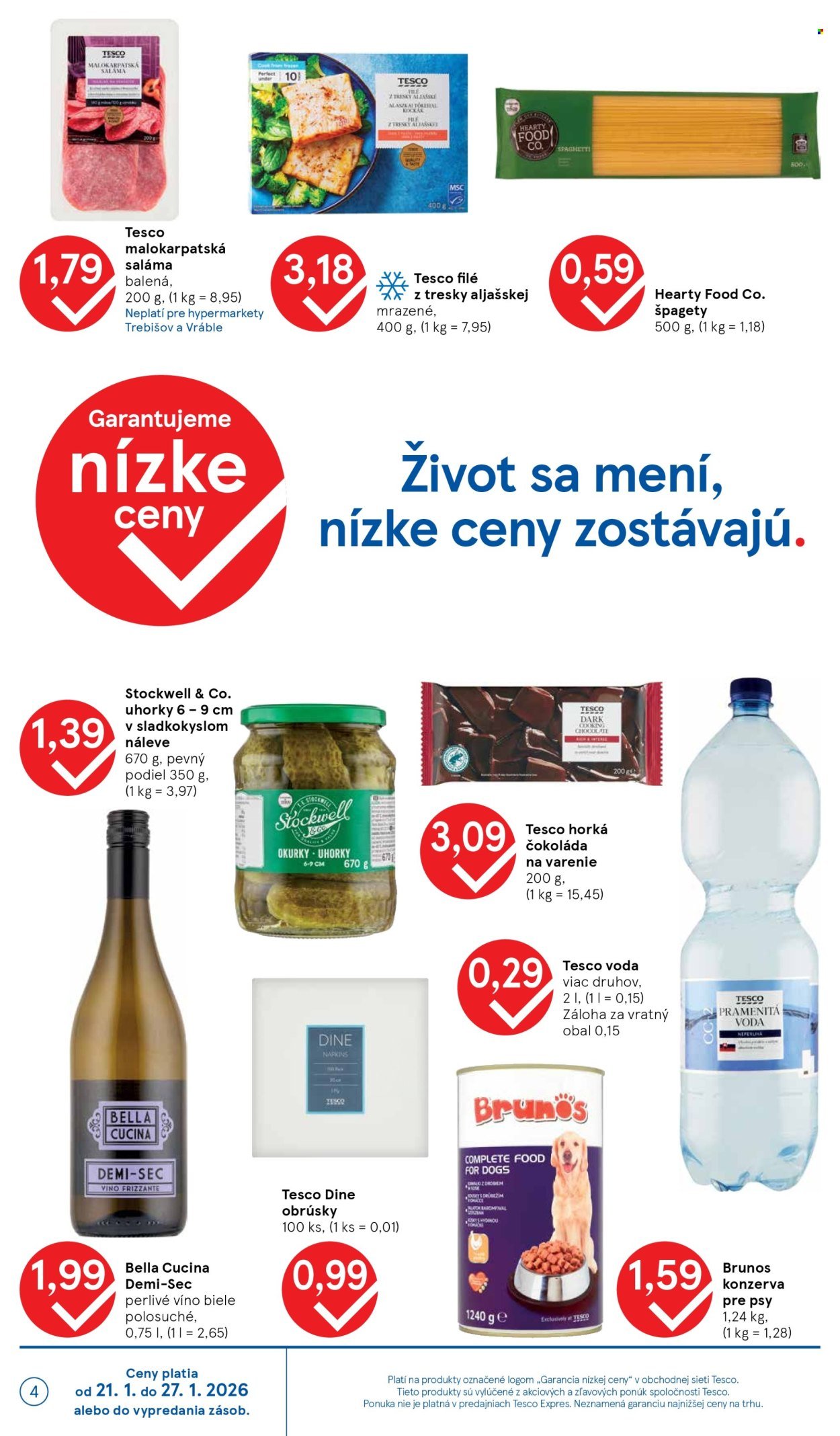 TESCO leták - Od stredy 21.1.2026 (2026-01-21 - 2026-01-27) | 4