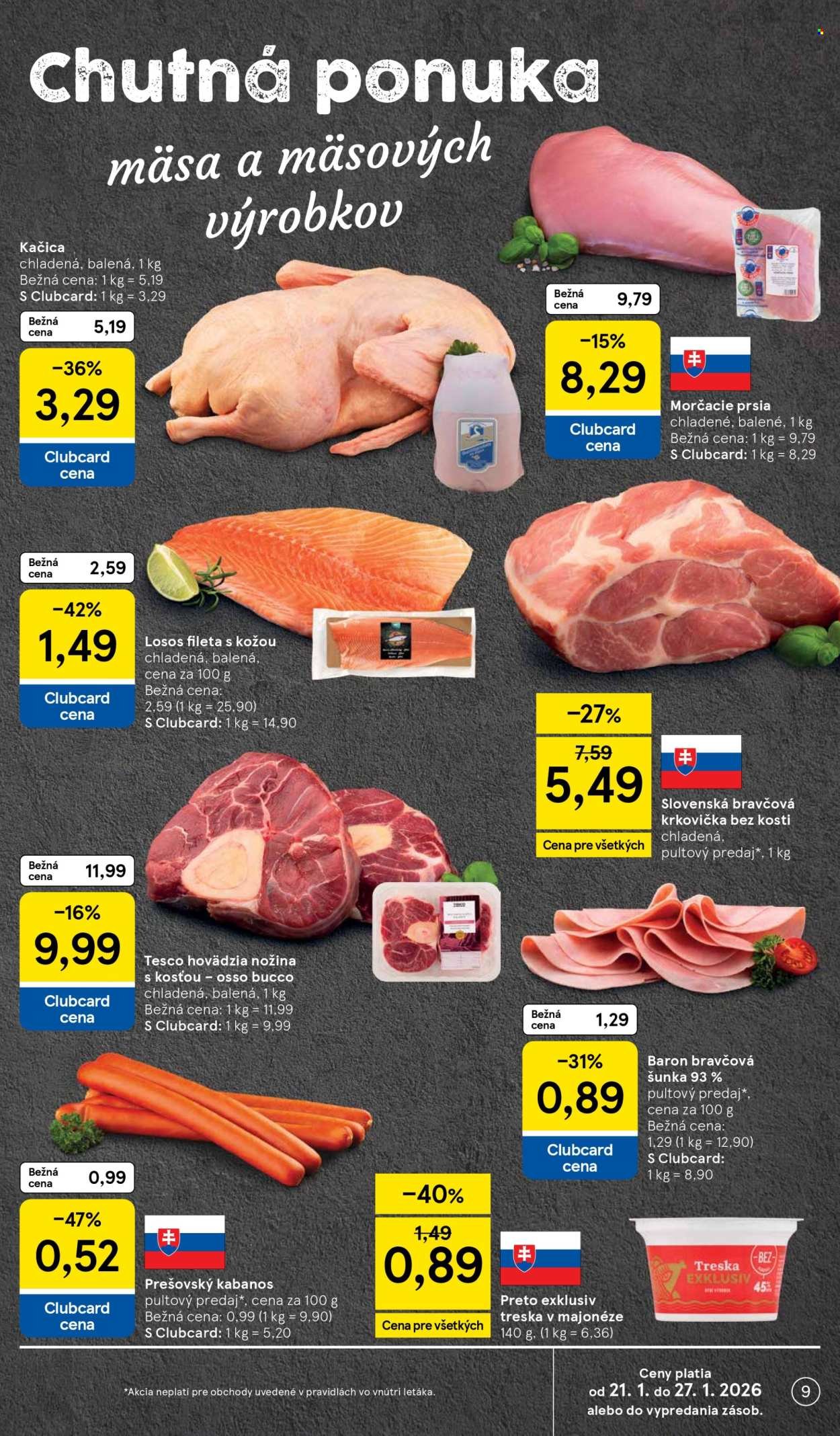TESCO leták - Od stredy 21.1.2026 (2026-01-21 - 2026-01-27) | 9