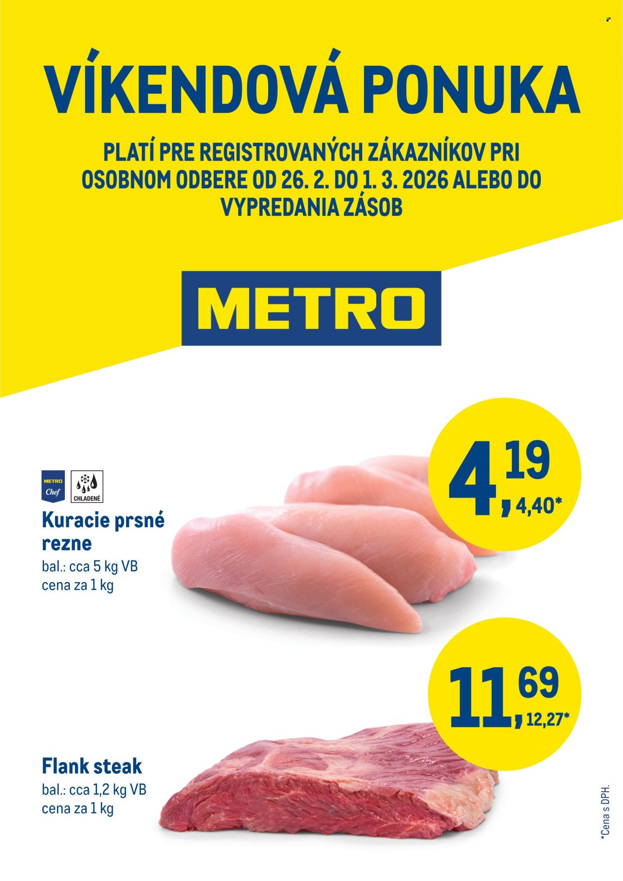 METRO leták - Víkendová ponuka (2026-02-26 - 2026-03-01) | 1
