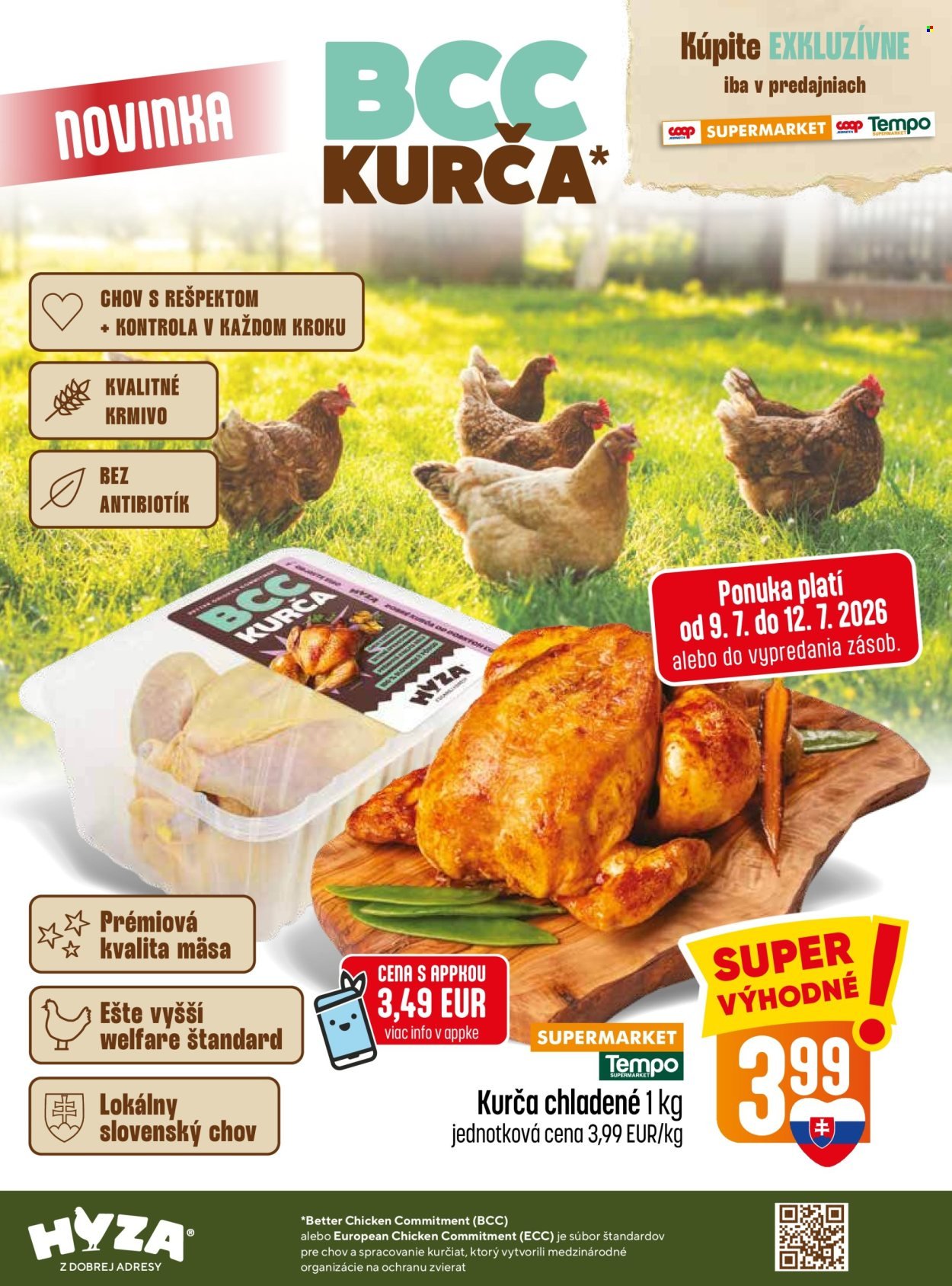 COOP JEDNOTA leták - Od štvrtka 9.7.2026