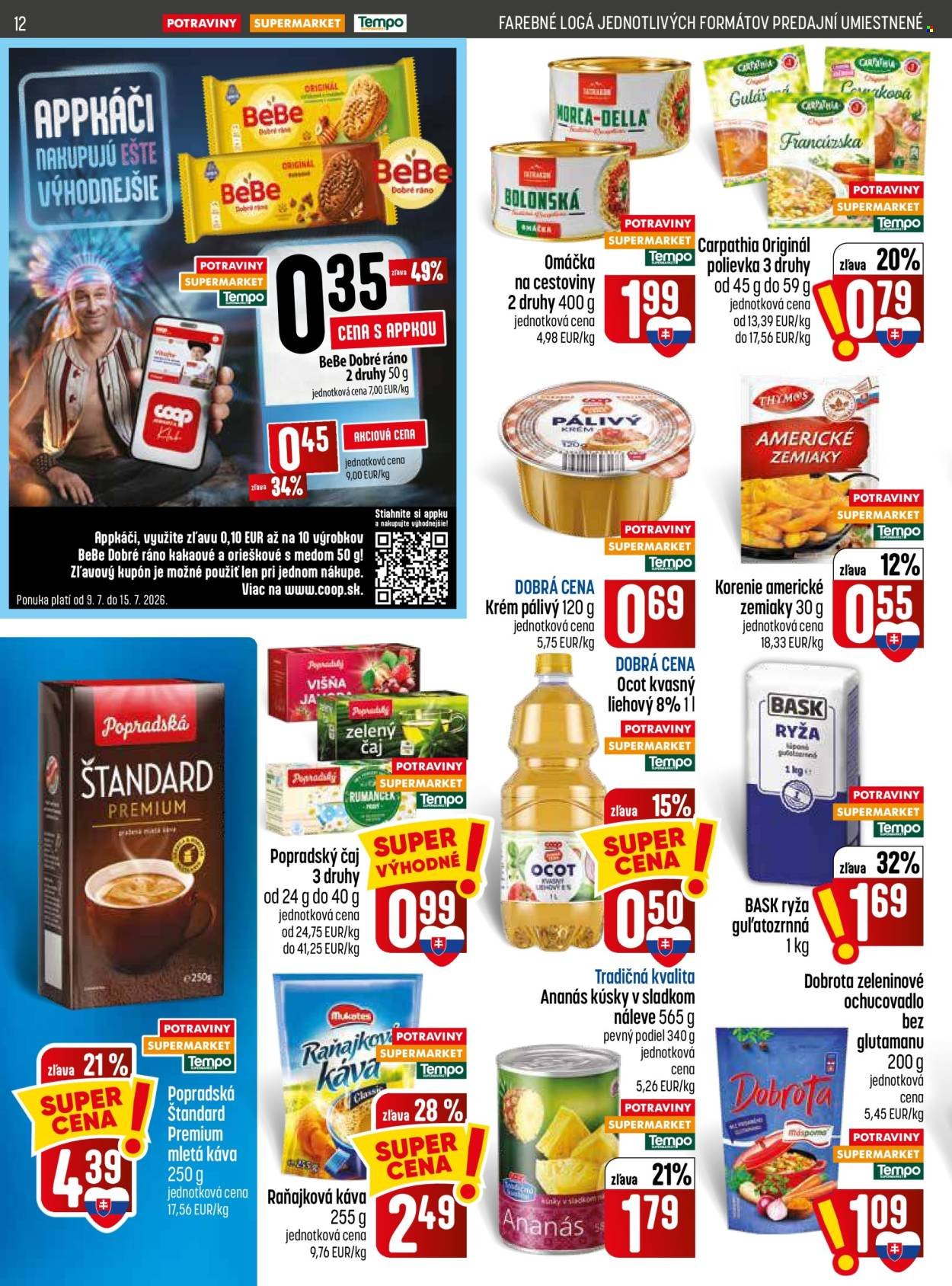 COOP JEDNOTA leták - Od štvrtka 9.7.2026