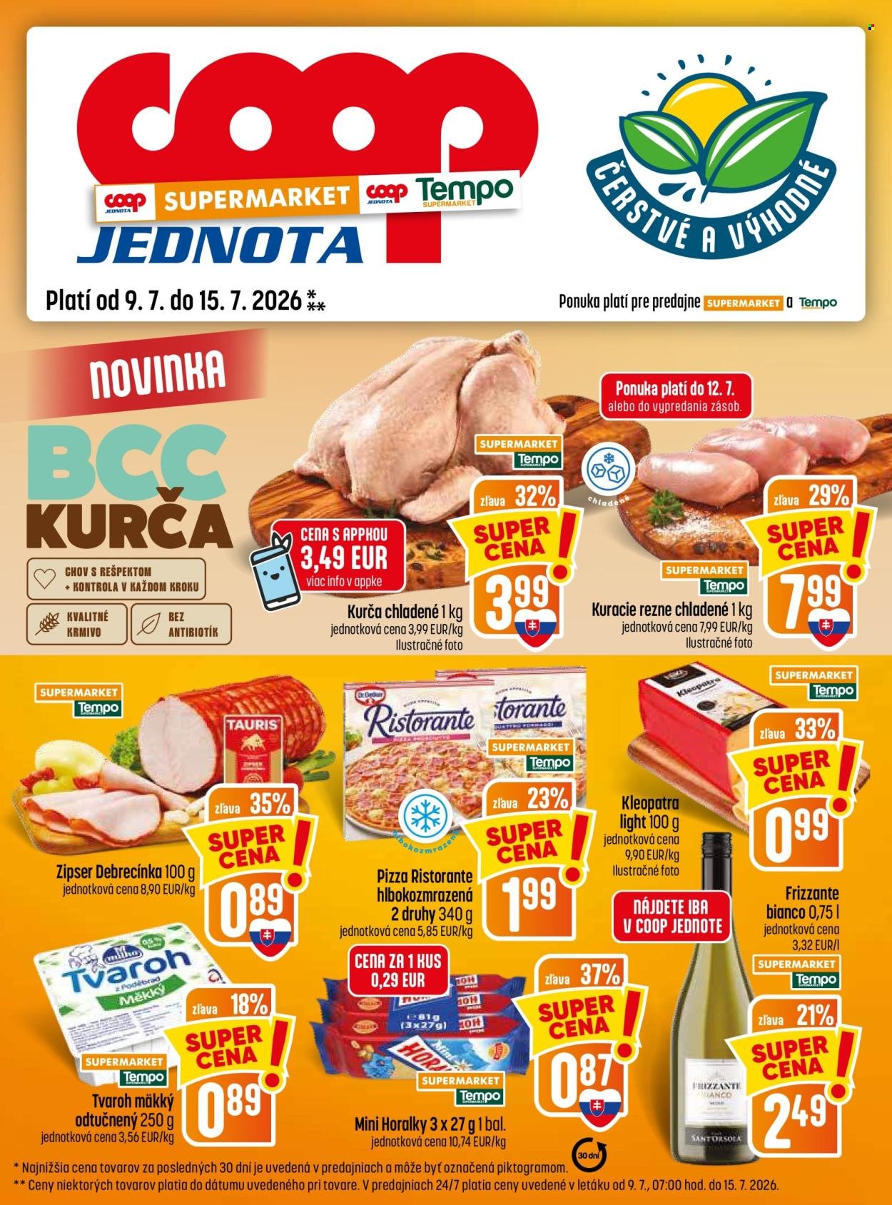 COOP JEDNOTA leták - Od štvrtka 9.7.2026