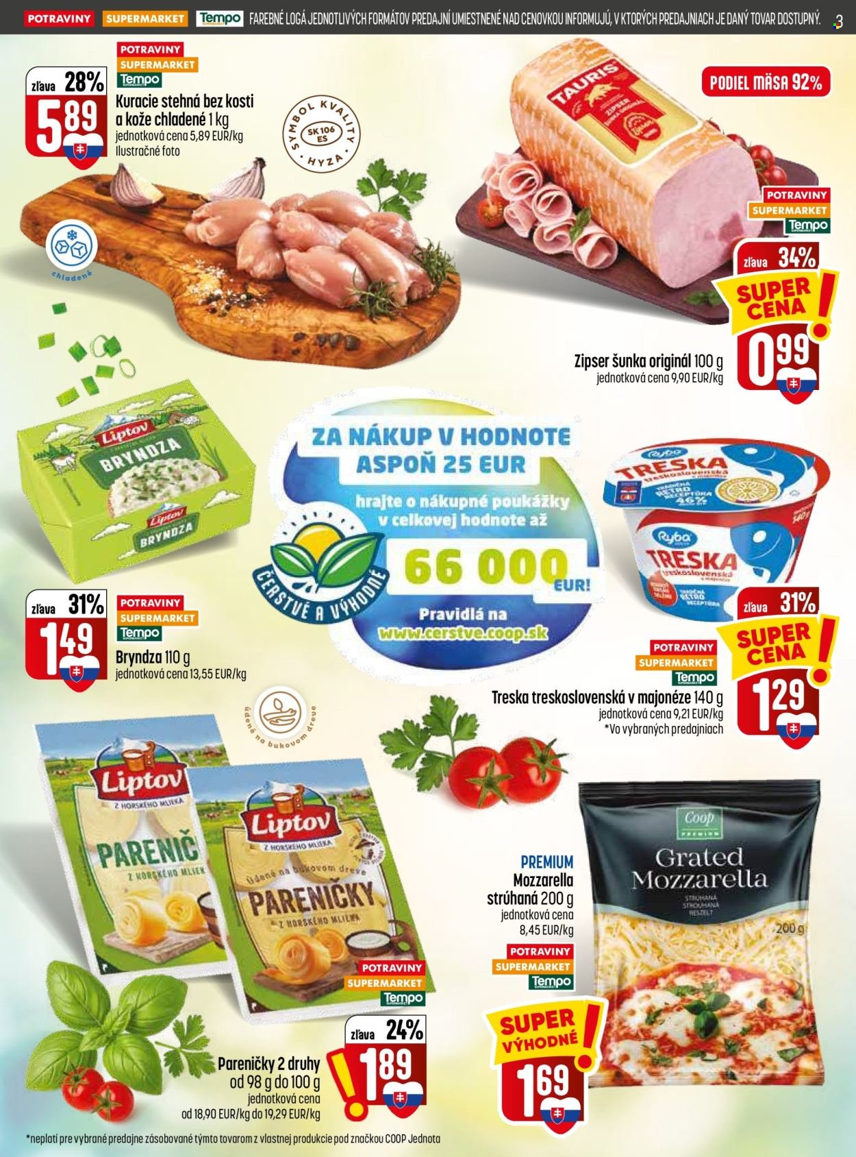 COOP JEDNOTA leták - Od štvrtka 9.7.2026