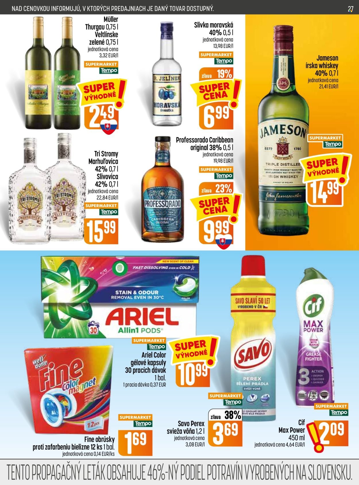 COOP JEDNOTA leták - Od štvrtka 9.7.2026
