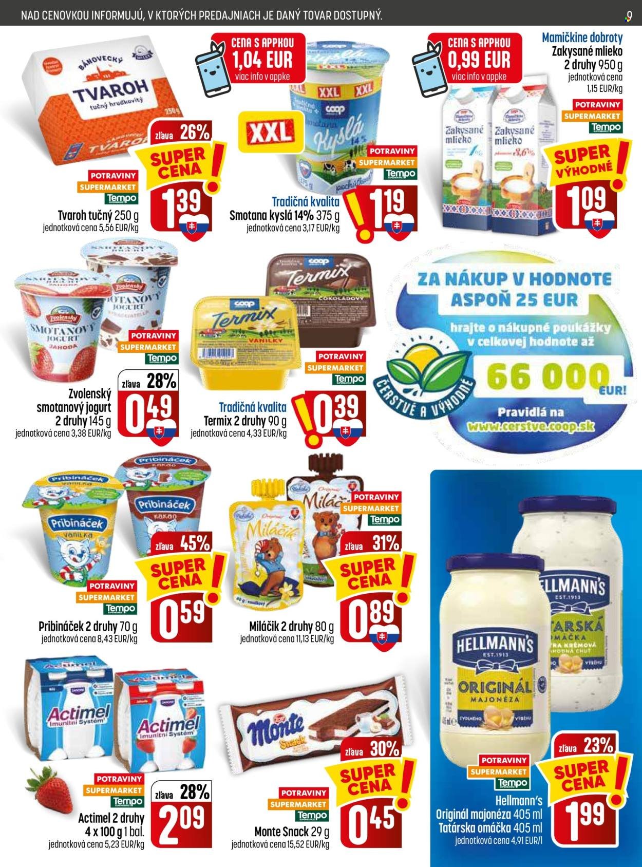 COOP JEDNOTA leták - Od štvrtka 9.7.2026