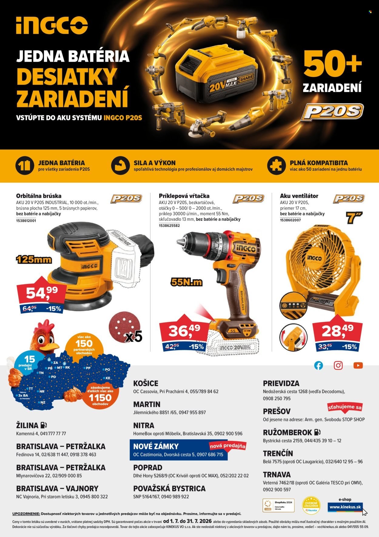 KINEKUS leták - Akciový leták