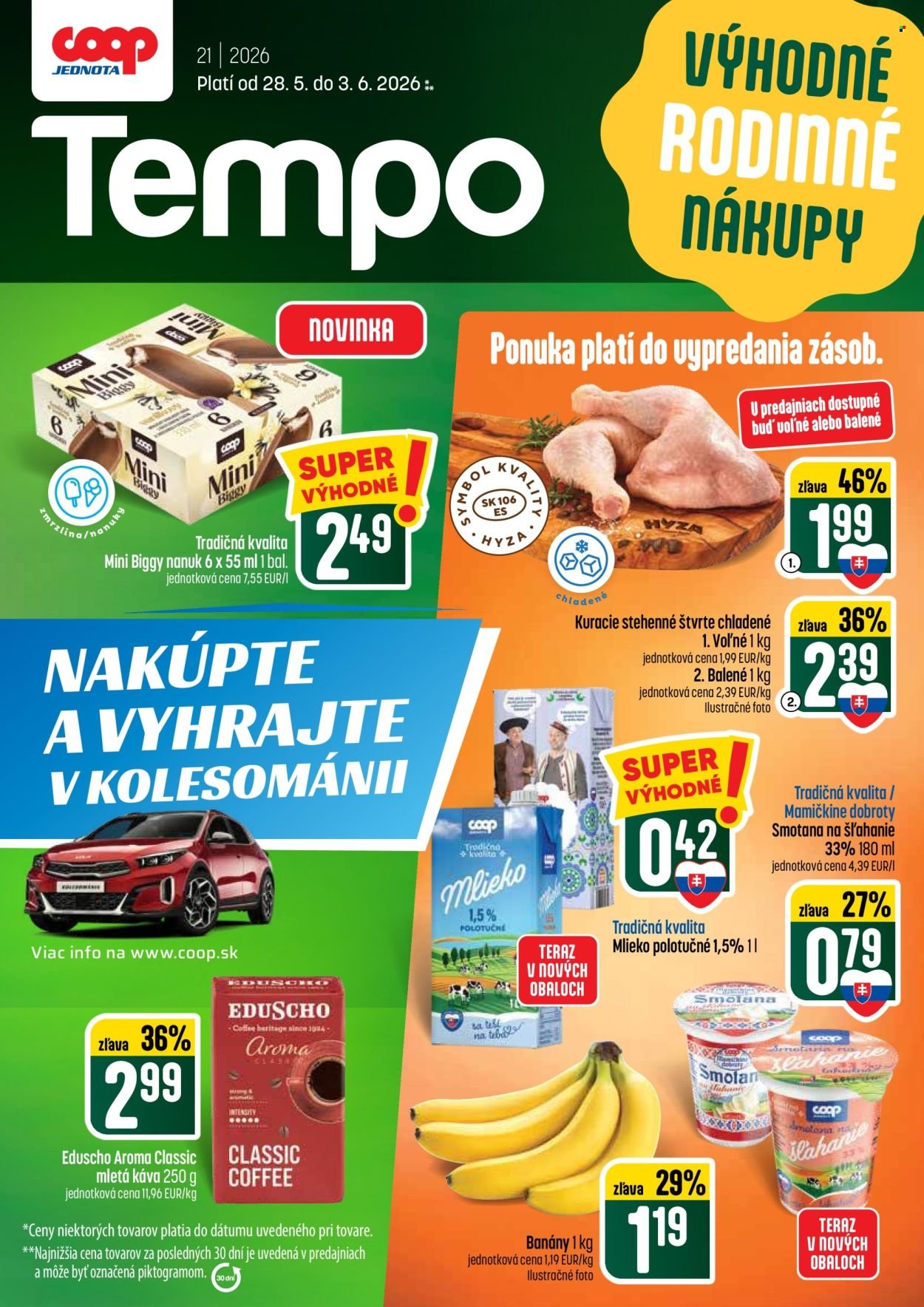 COOP JEDNOTA leták - Od štvrtka 28.5.2026