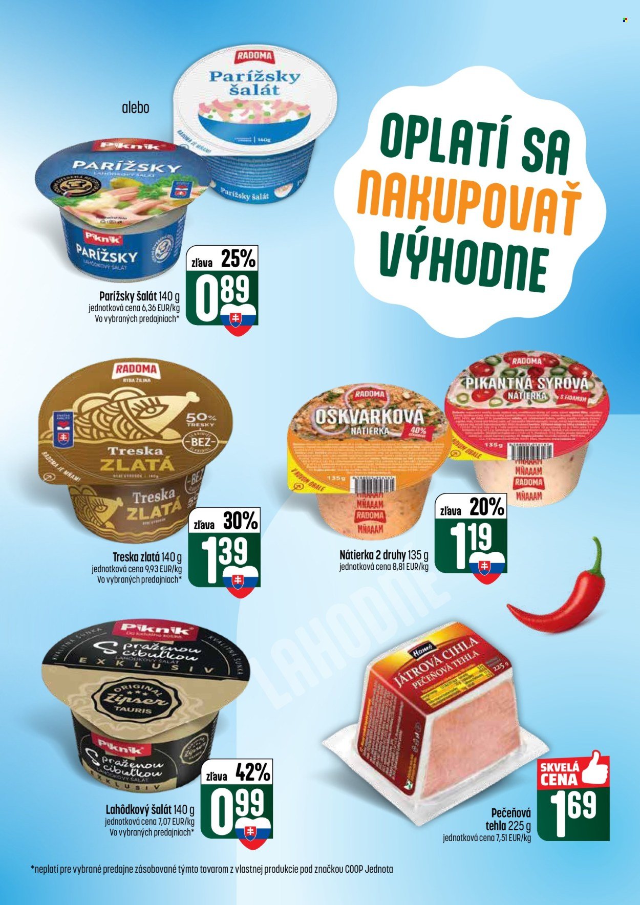 COOP JEDNOTA leták - Od štvrtka 28.5.2026