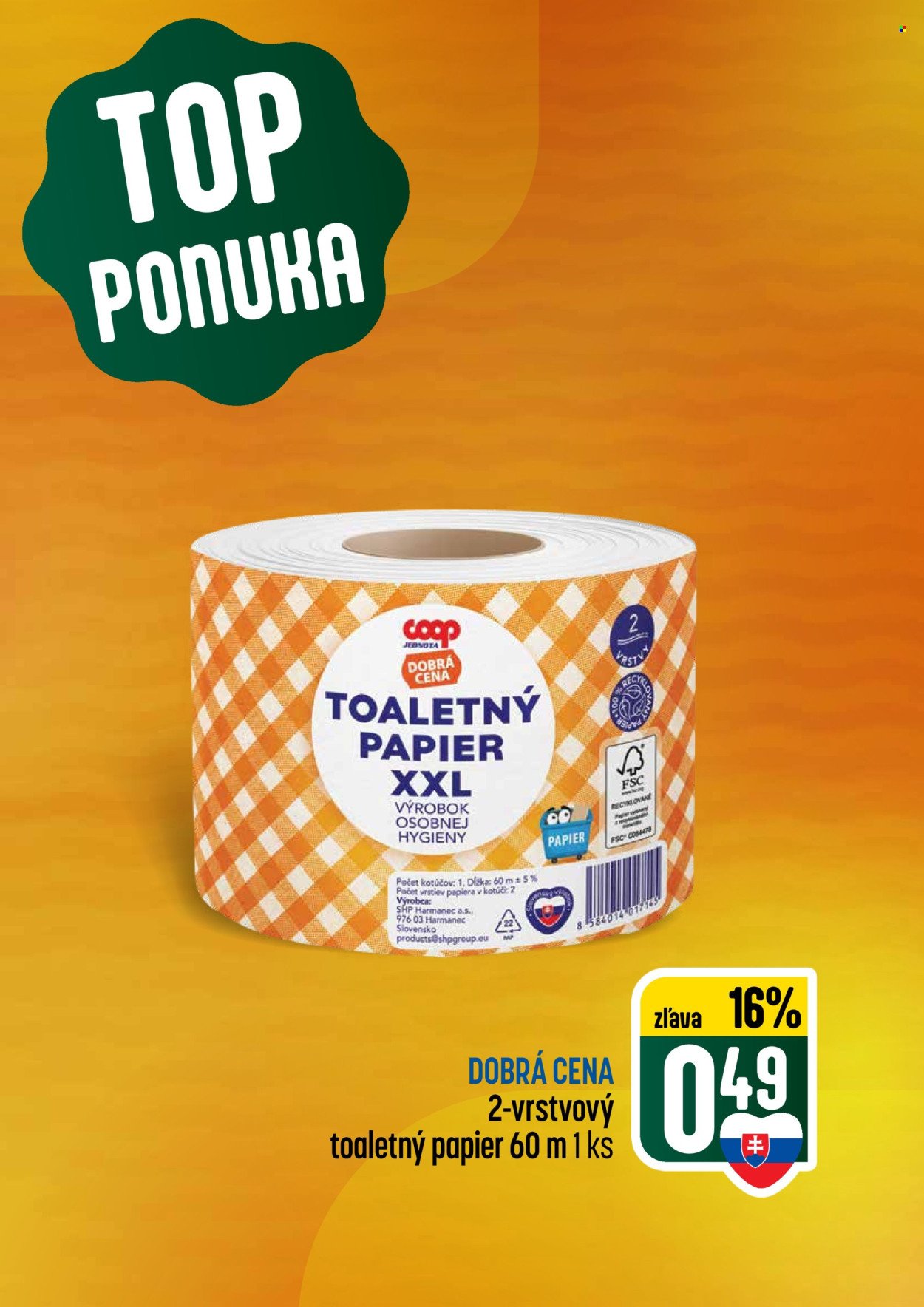 COOP JEDNOTA leták - Od štvrtka 28.5.2026