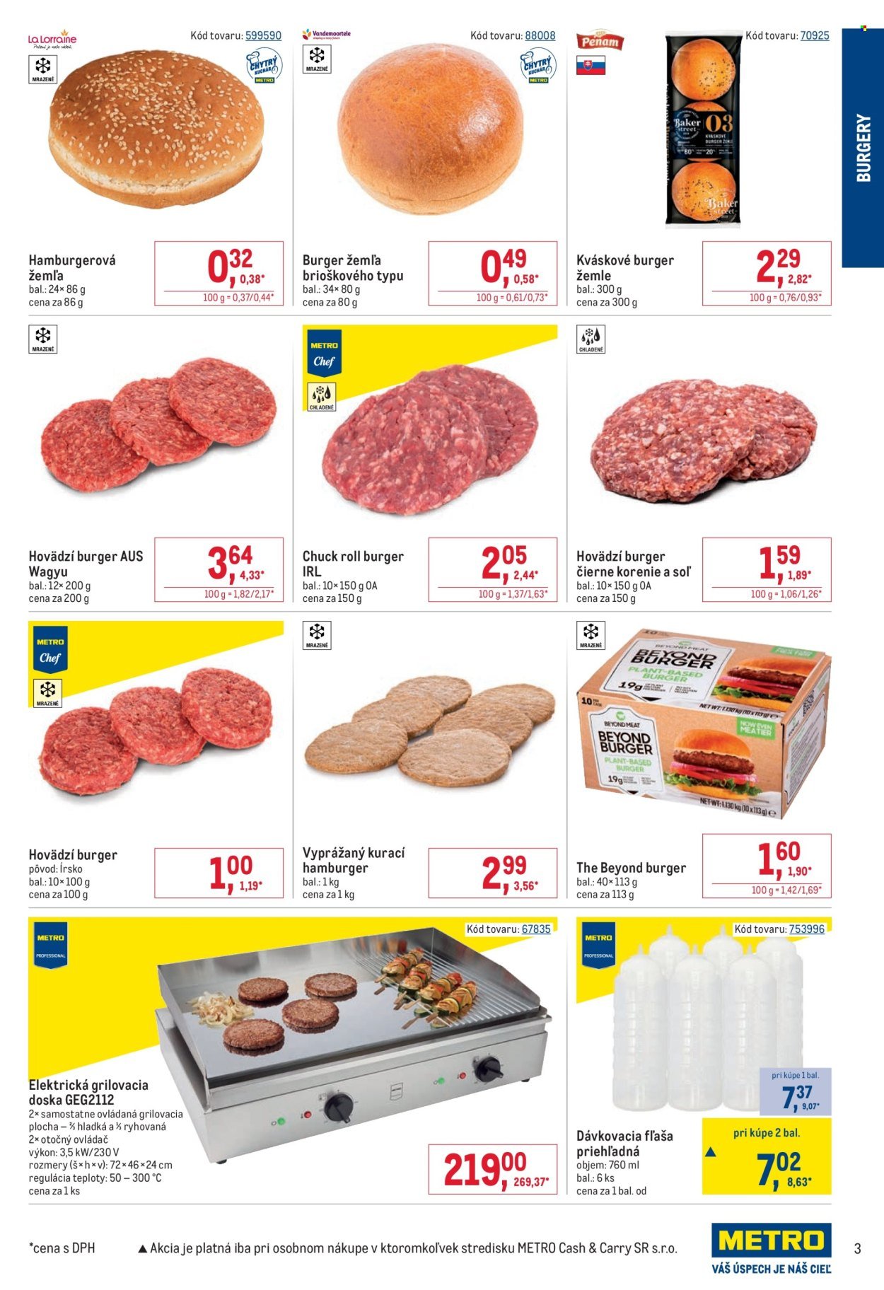 METRO leták - FastFood
