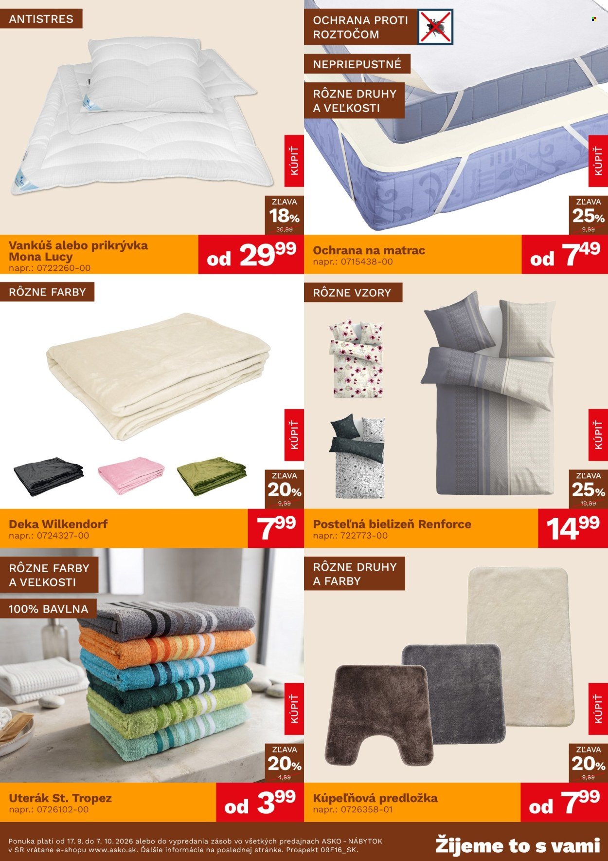 ASKO NÁBYTOK leták - Bytové doplnky