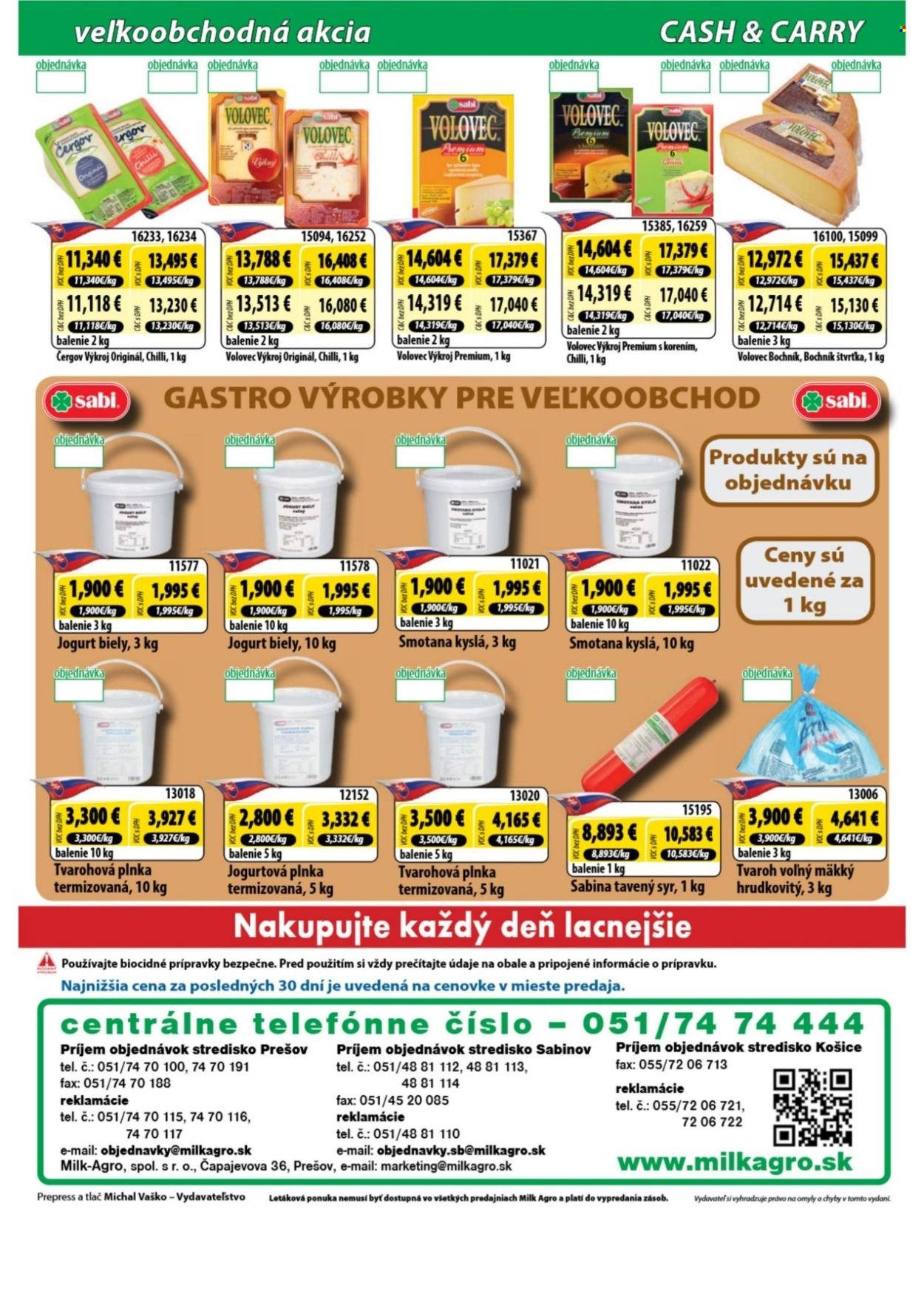 MILK AGRO leták - Cash & Carry (2026-04-29 - 2026-05-12) | 8