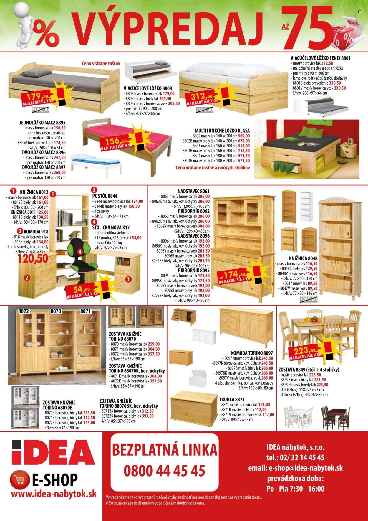 IDEA NÁBYTOK leták - Od stredy 1.4.2026 (2026-04-01 - 2026-04-14) | 4