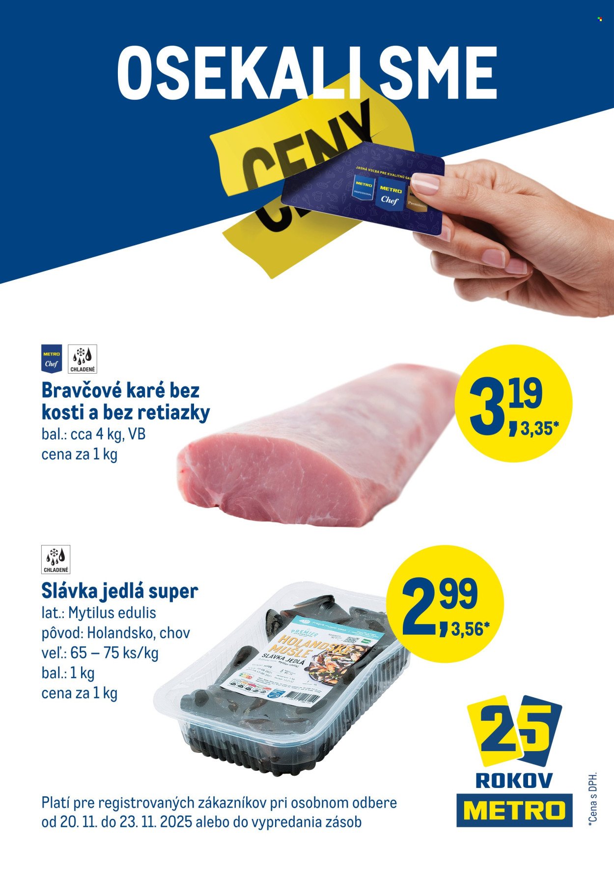 METRO leták - Víkendová ponuka (2025-11-20 - 2025-11-23) | 1