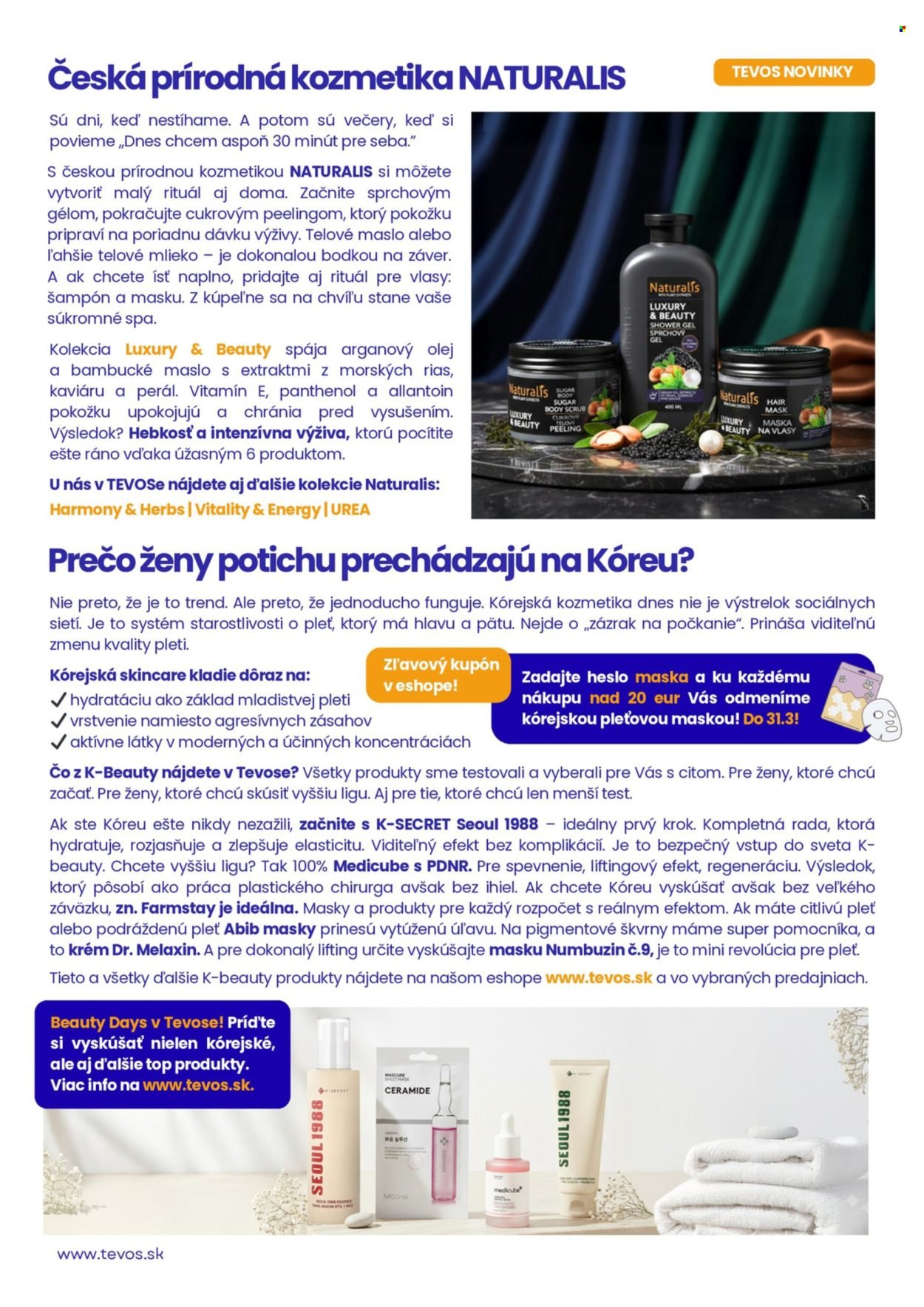 TEVOS DROGÉRIE leták - Od utorka 3.3.2026 (2026-03-03 - 2026-03-27) | 3